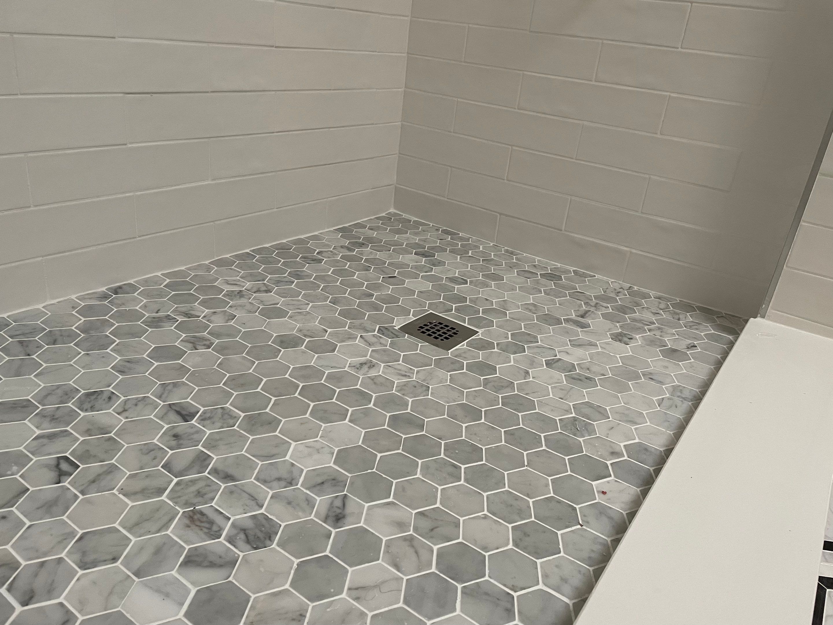 Bathroom Remodel using Tile by Home Concepts Construction