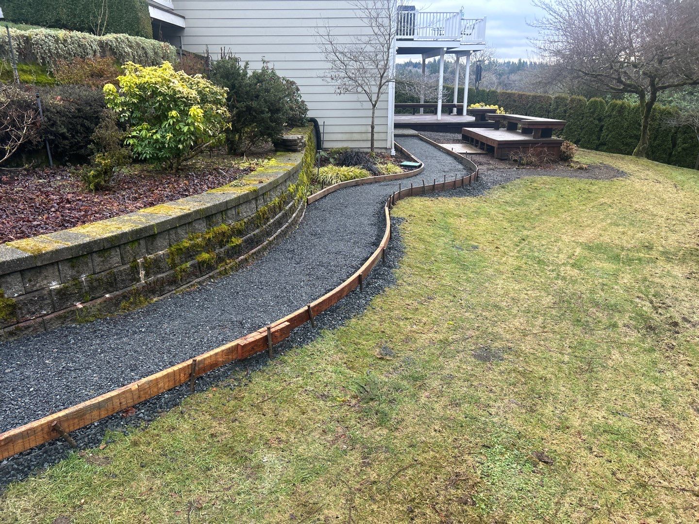 Paul | Aggregate Concrete Walkway by Jireh Asphalt & Concrete Inc 