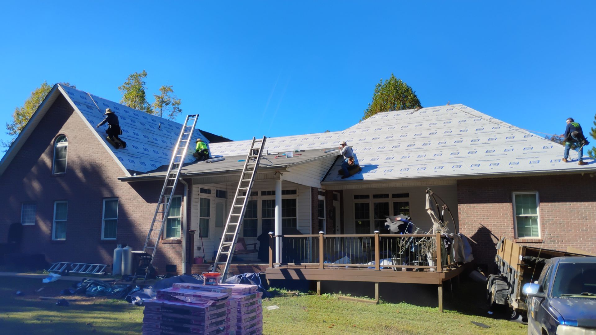 Leon Roof Replacement  by BROCK BUILDERS 
