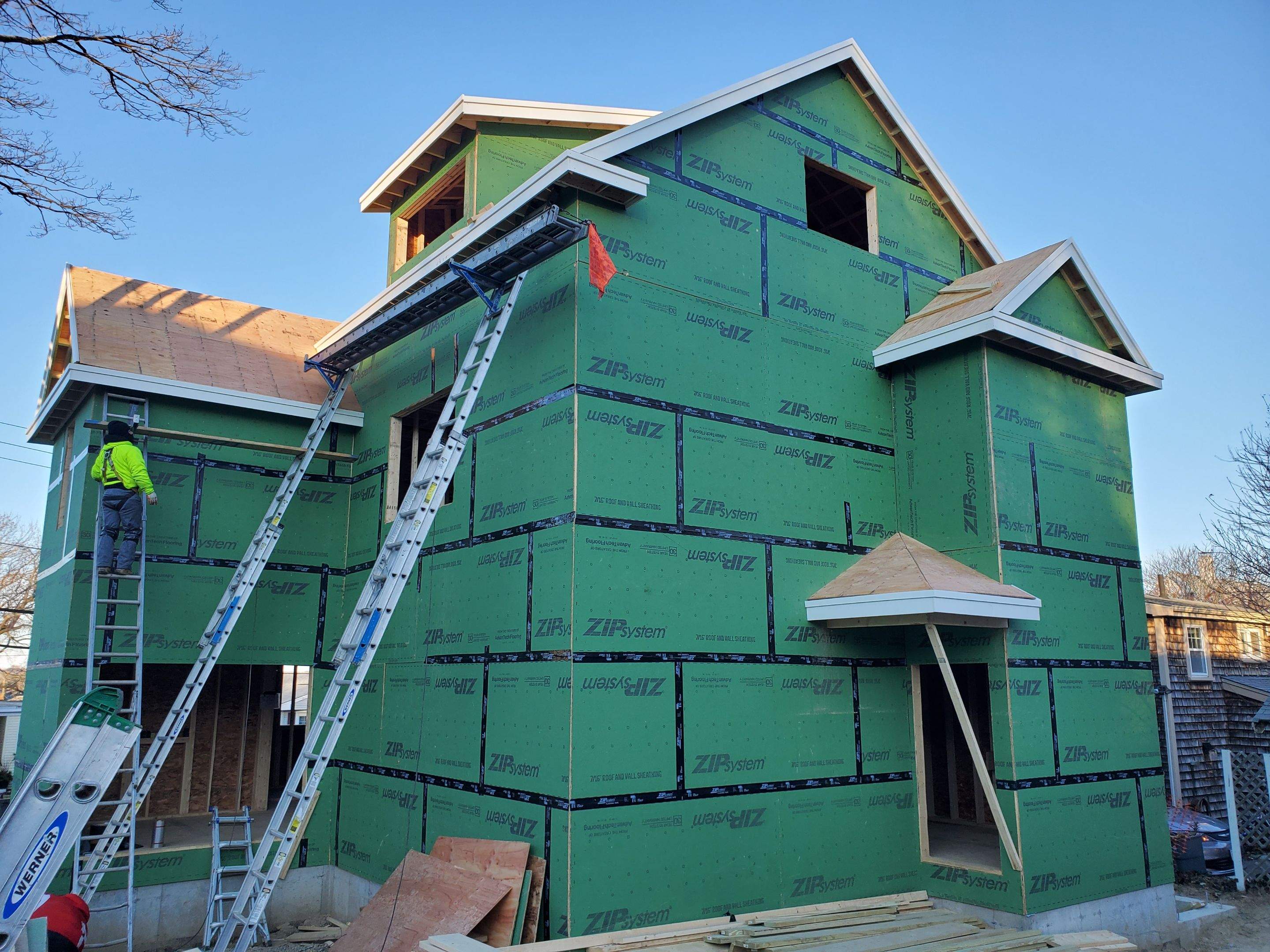 Siding Installation using James Hardie by UBrothers Construction
