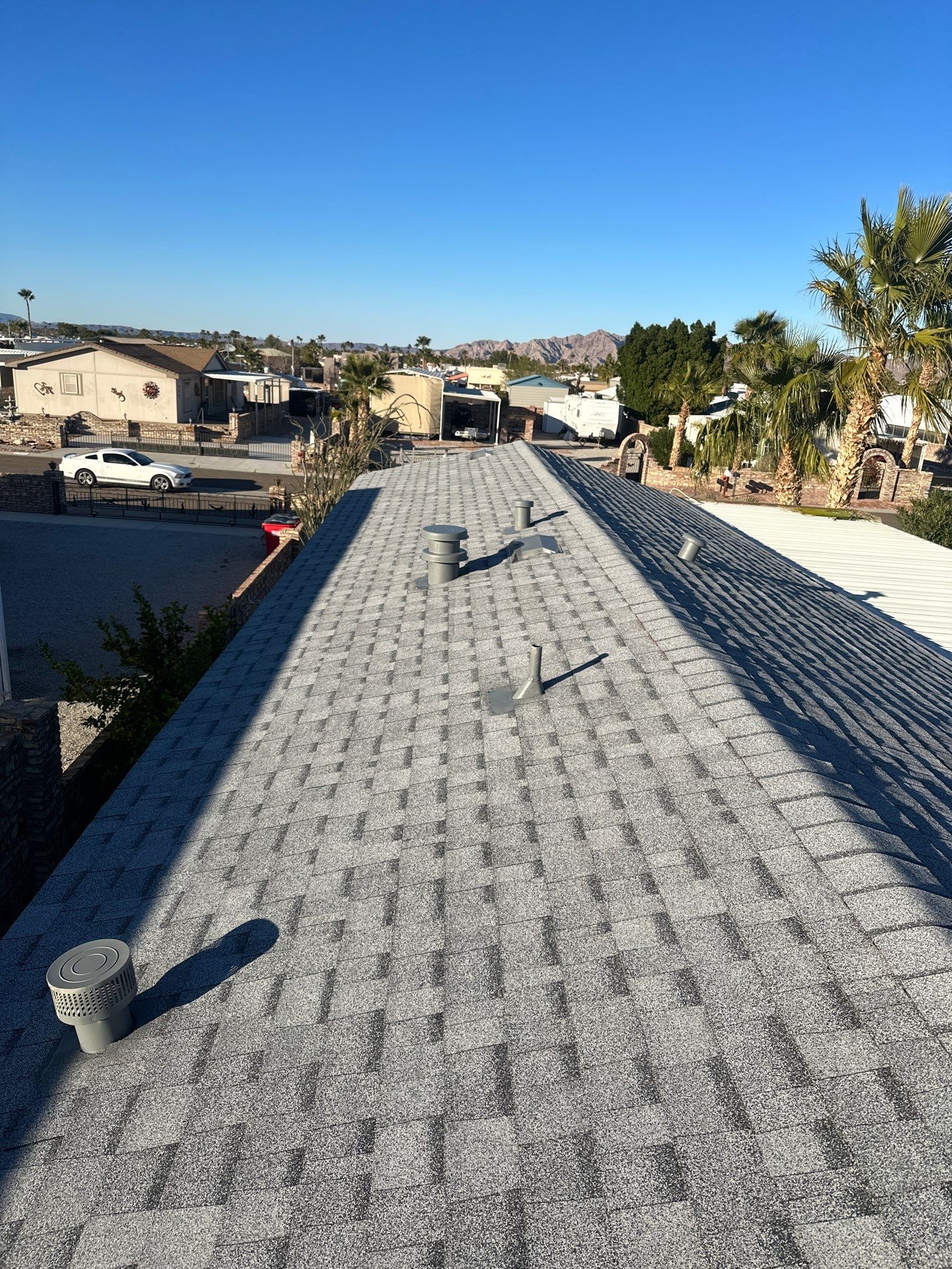 Silver Birch Shingles by Reimagine Roofing
