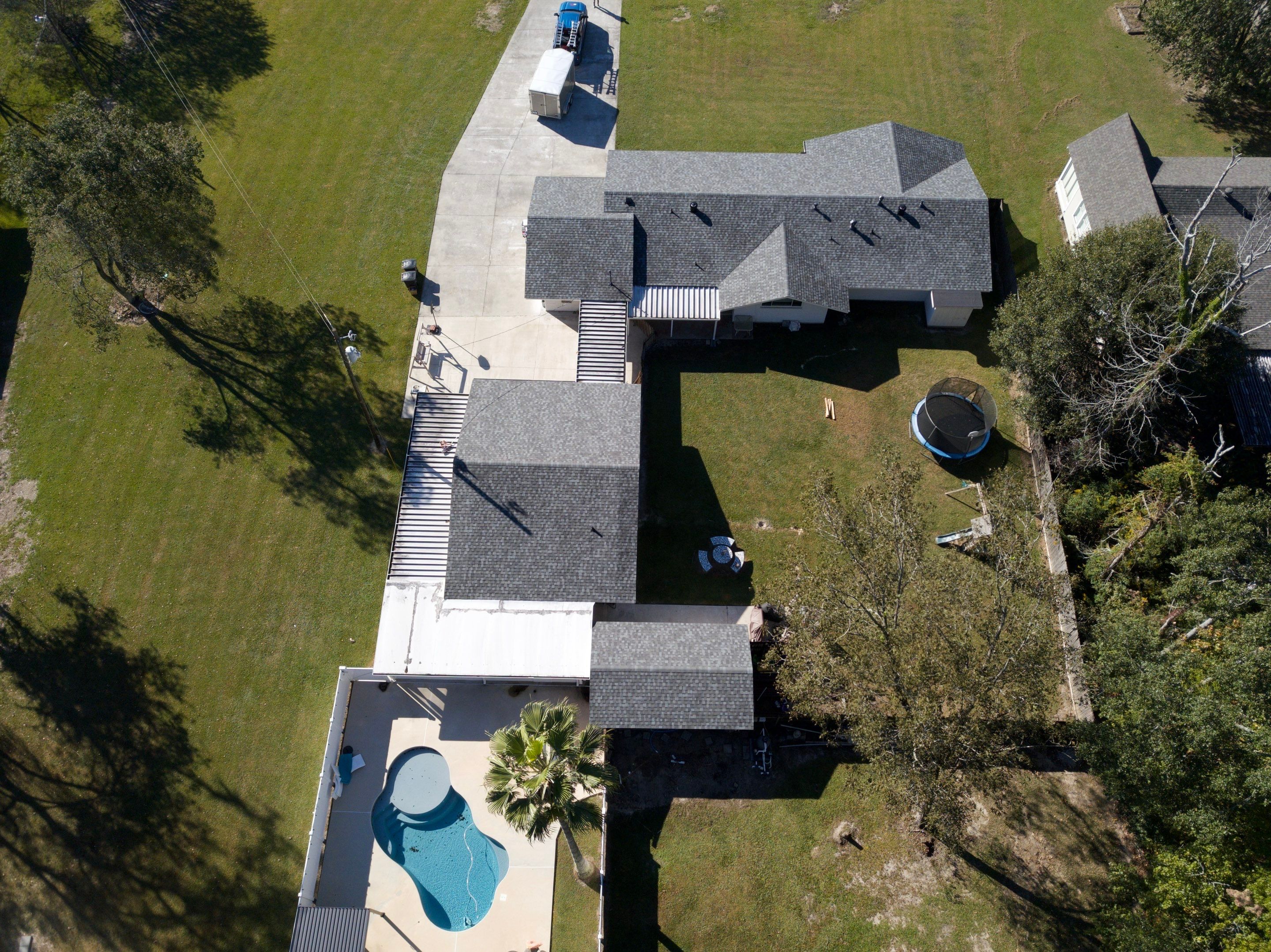 Residential Roofing Installation using Atlas Pinnacle Pristine Coastal Granite  by Top Team Construction
