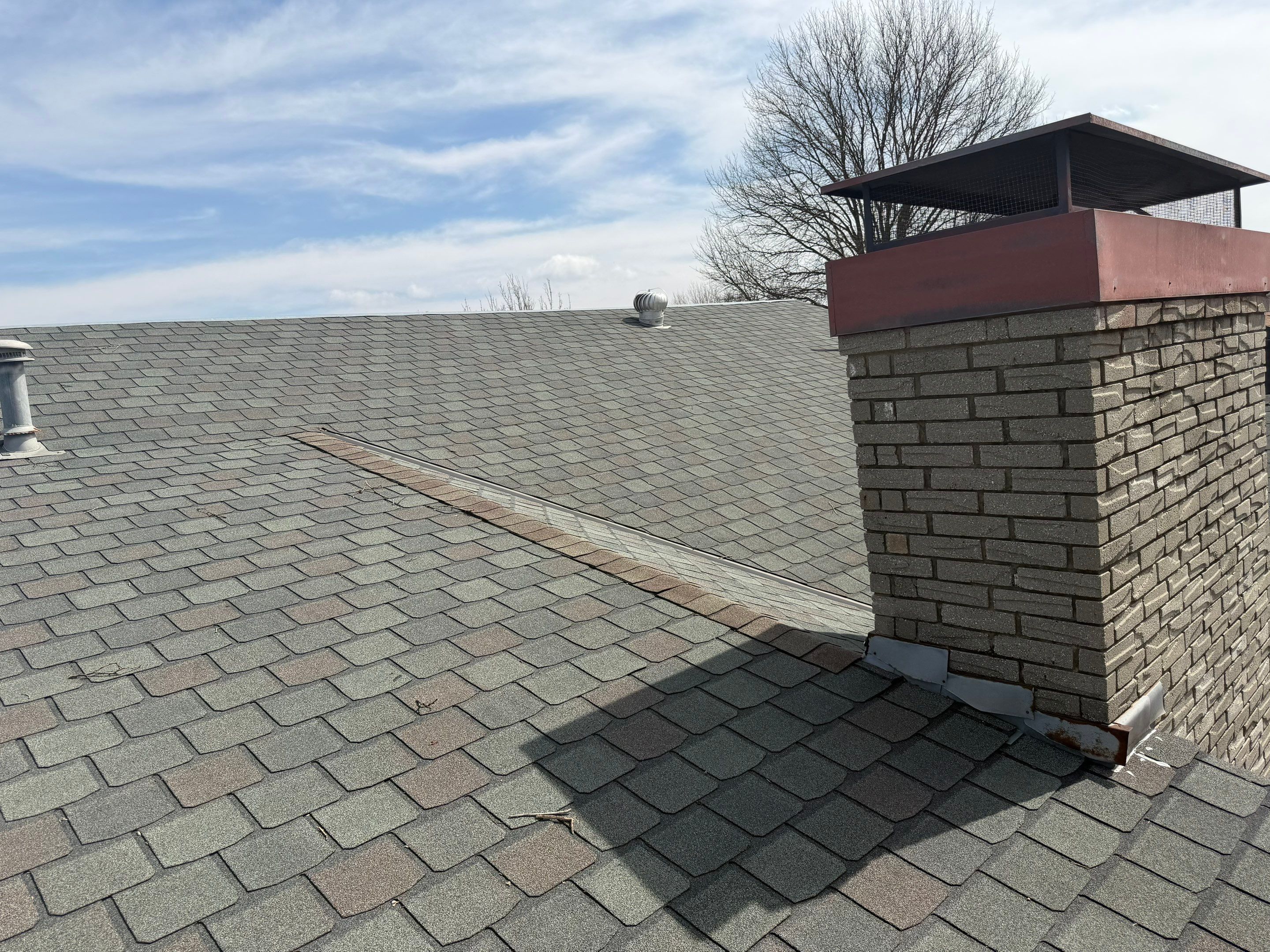 Buh-bye space decking!  by BANA Roofing and Solar Supply