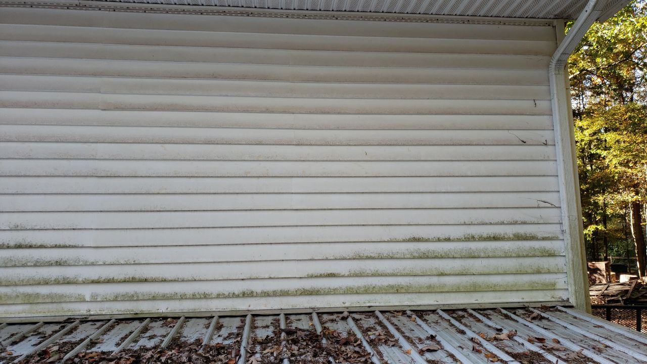 House Wash using cleaner by G&H Home Tech Pros LLC