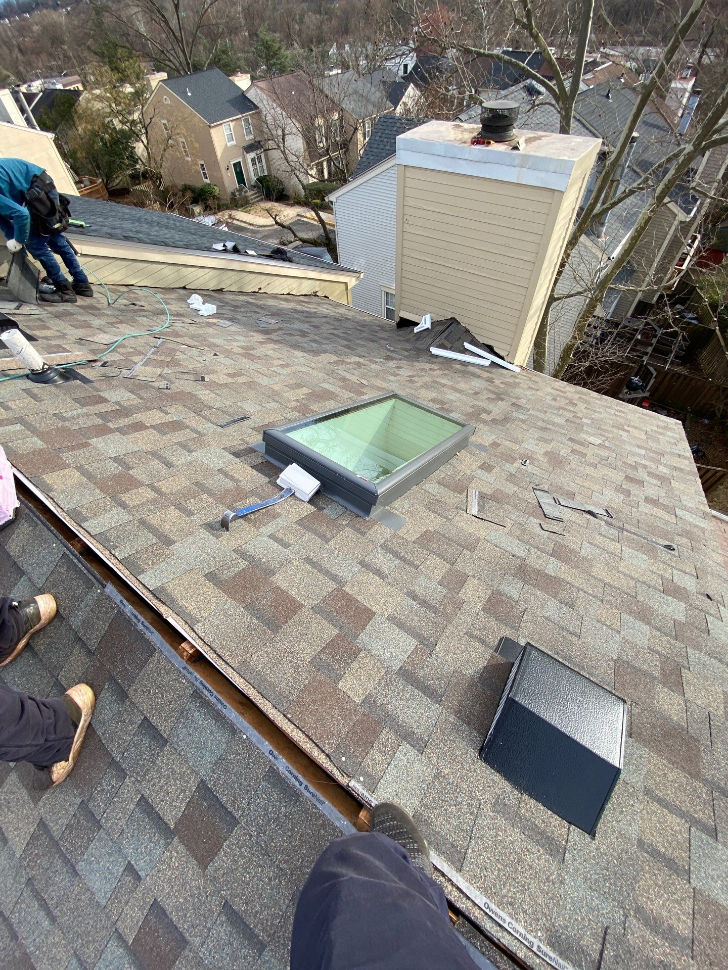 Roof replacement, Skylight and Windows by Real1Construction
