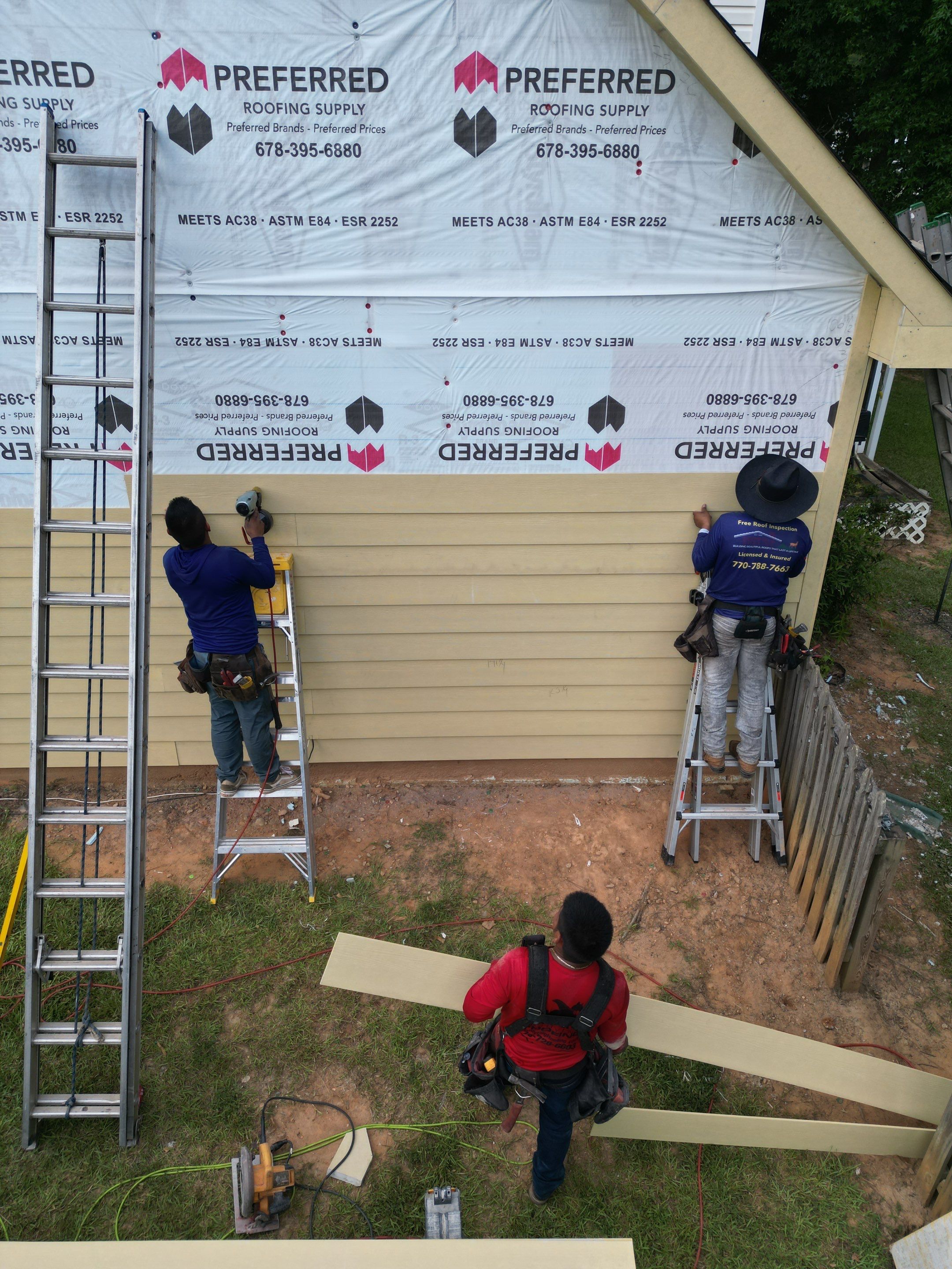 Siding replacement  by Deerfield Roofing LLC
