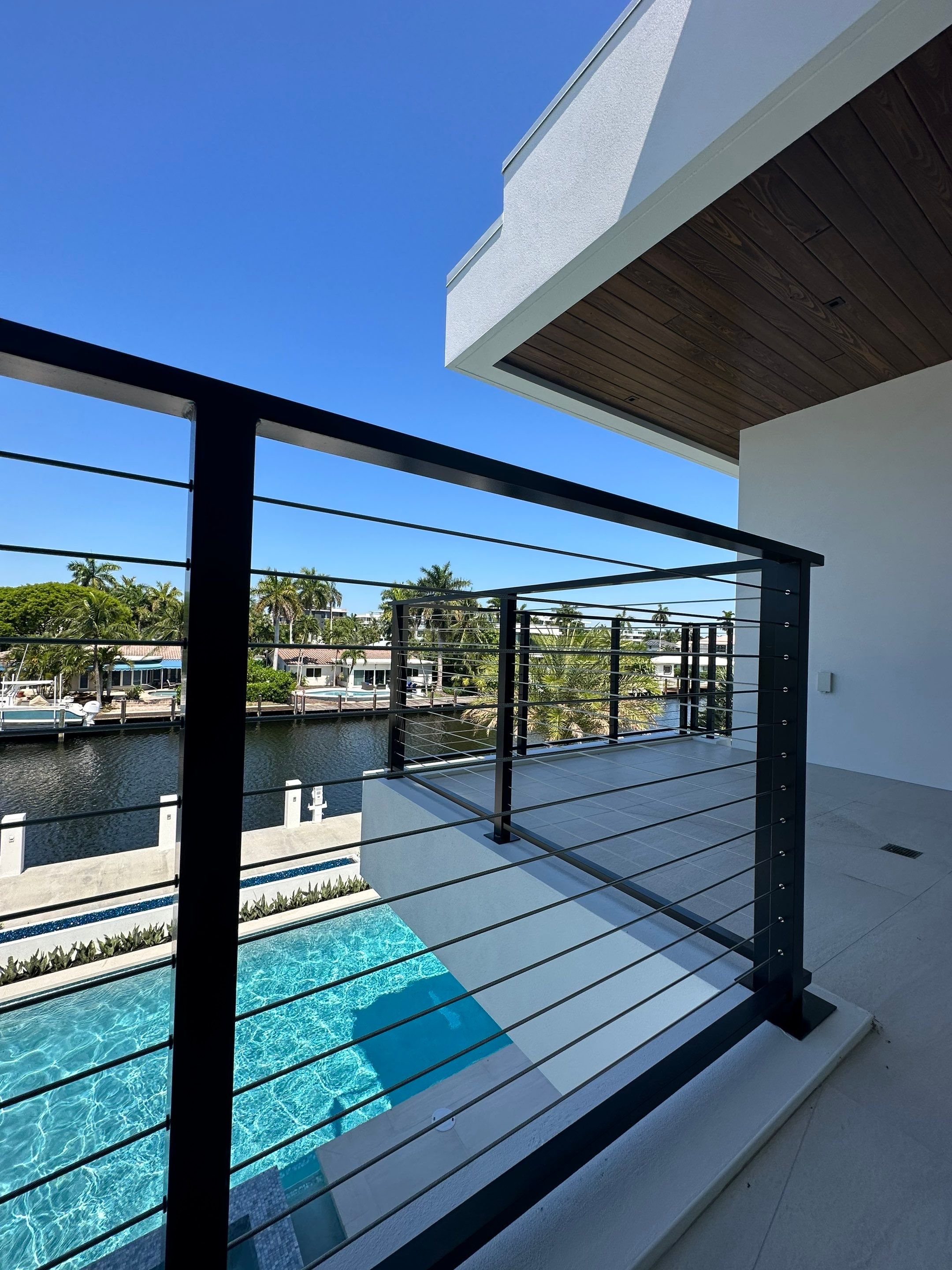 Custom Home in Fort Lauderdale, Florida by Toledo Iron Works