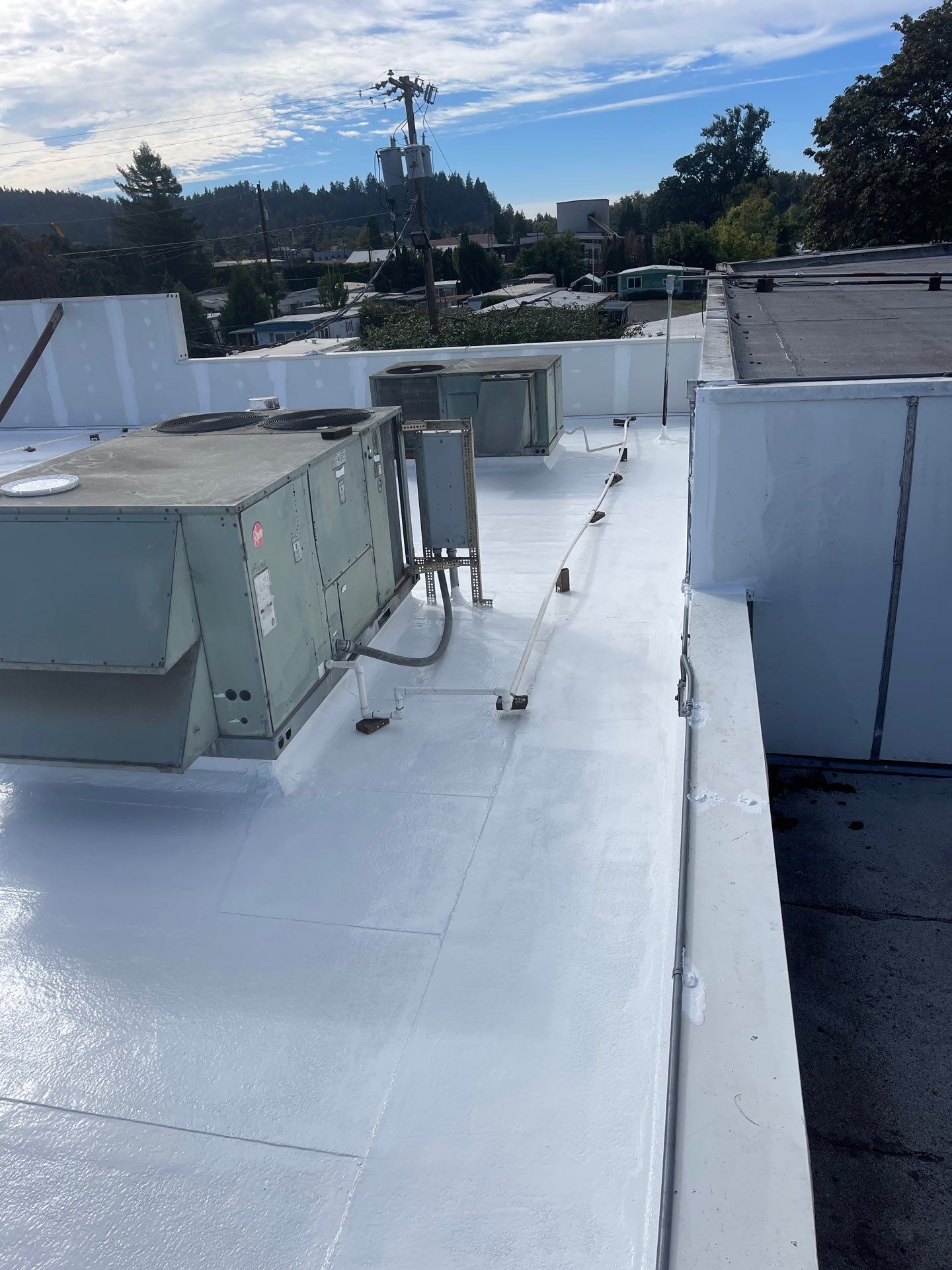 Commercial Roof Restoration and Coating in Eugene, Oregon by BEST Roofing & Waterproofing