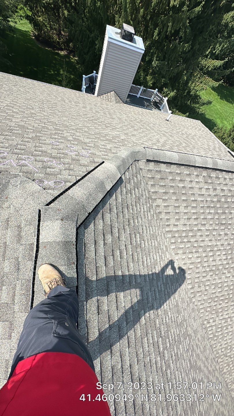Residential Roof Replacement using Owens Corning Duration, Driftwood by Absolute Roofing and Construction