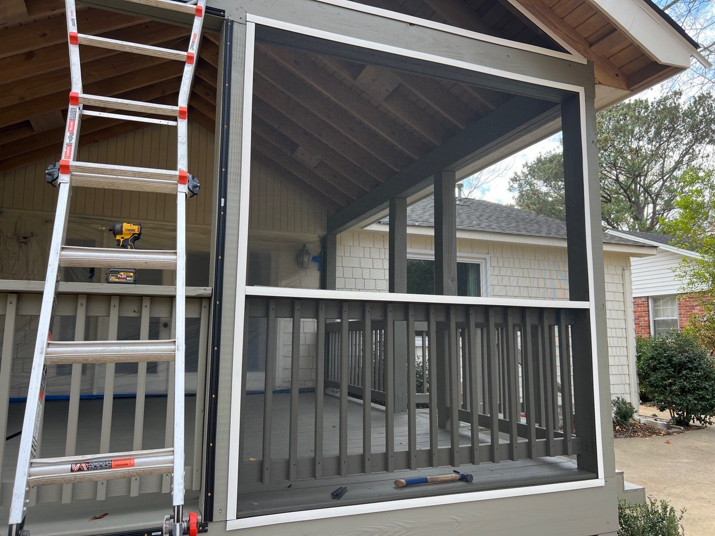 Crestline - Porch by Pillar and Pine