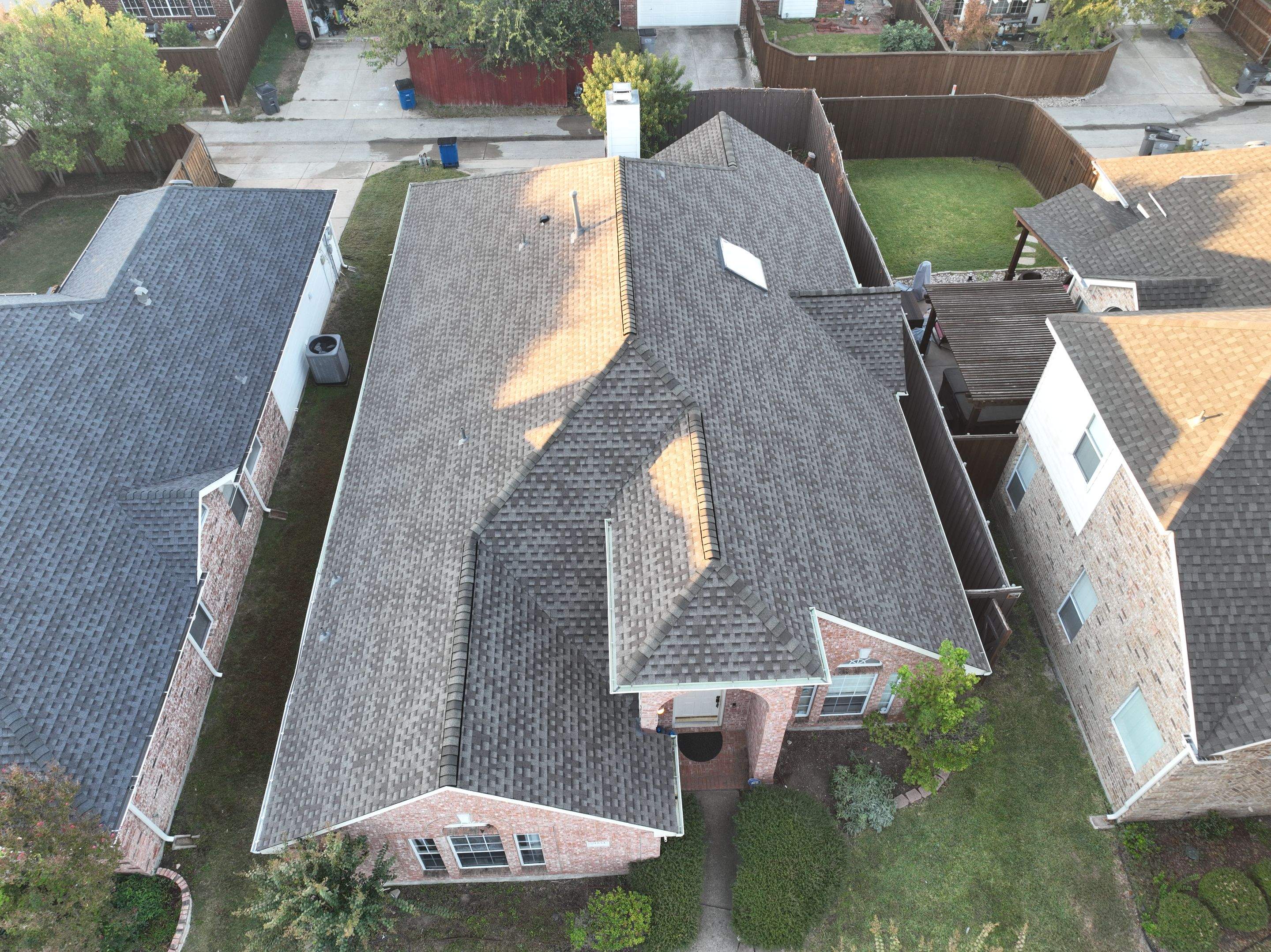 Residential Roofing Installation using GAF Timberline HDZ Weathered Wood by OneSource Roofing and Restoration