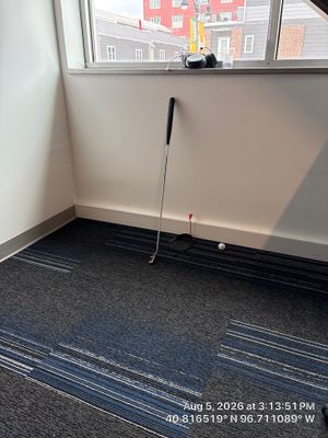 Modern Office Interior Update Featuring Custom Carpet Tiles in Lincoln