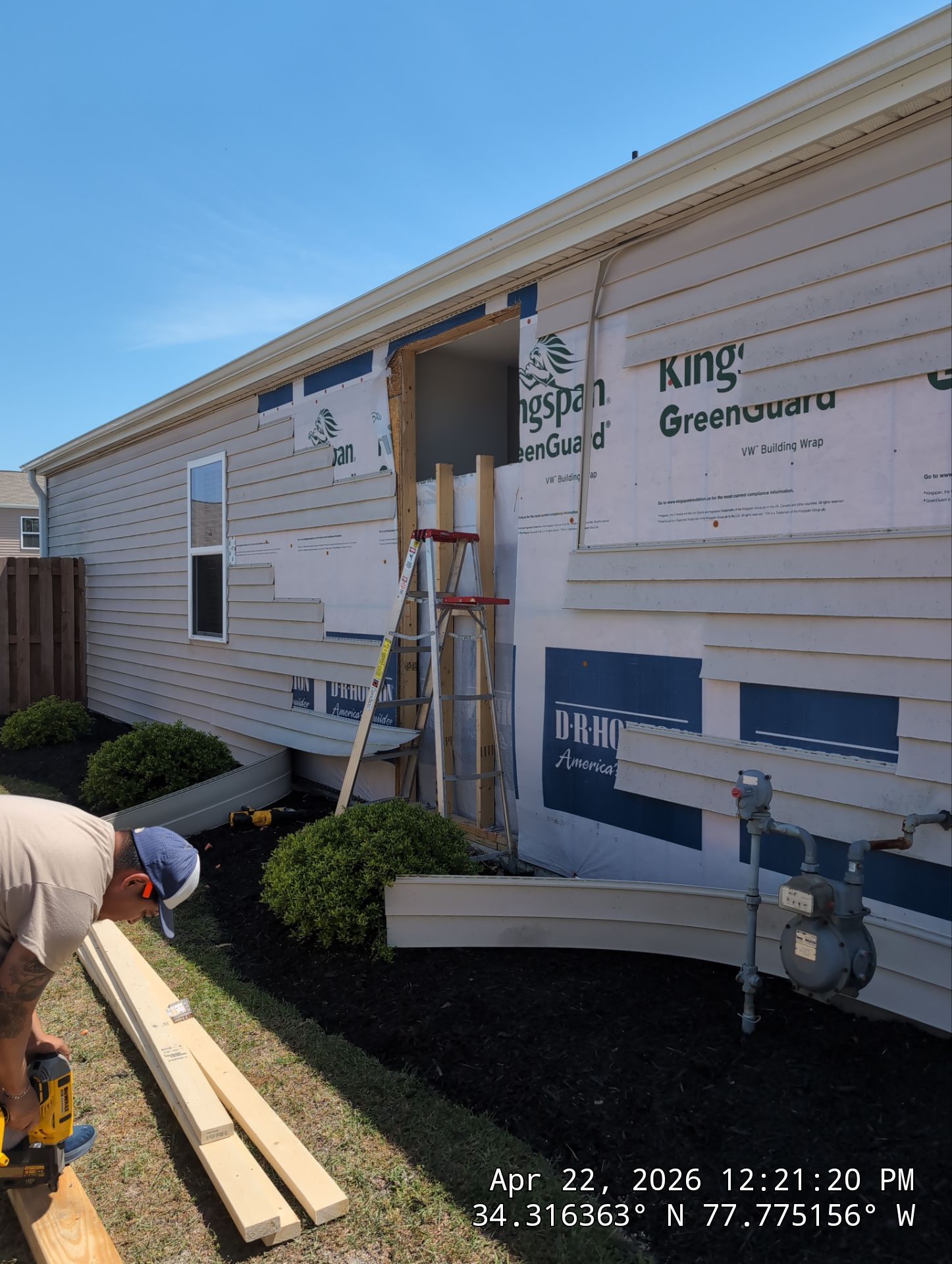 Window Installation & Exterior Renovation in Porters Neck, Wilmington NC by RGR Construction and Roofing, LLC