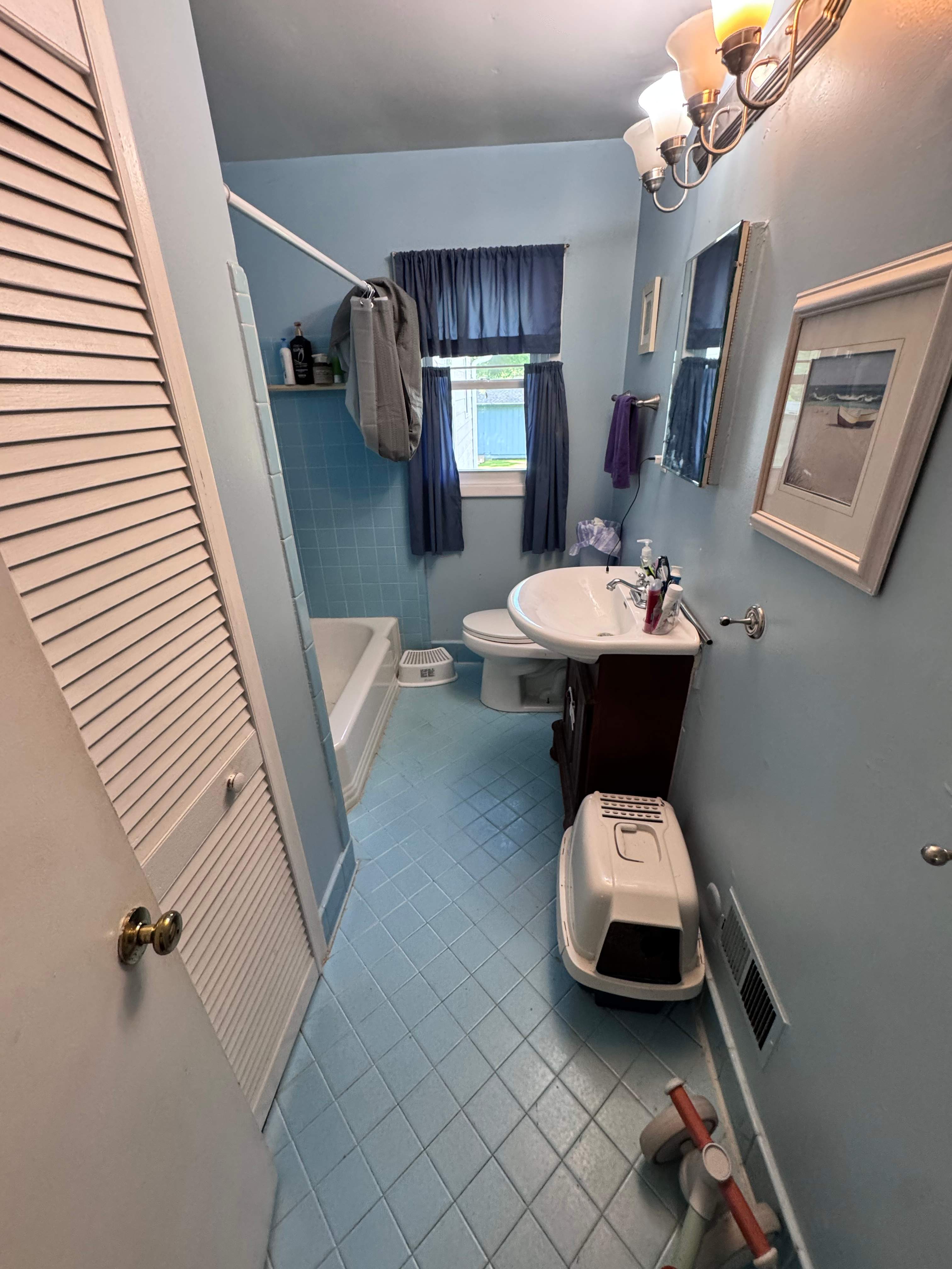 Hall bathroom renovation by Prudencio