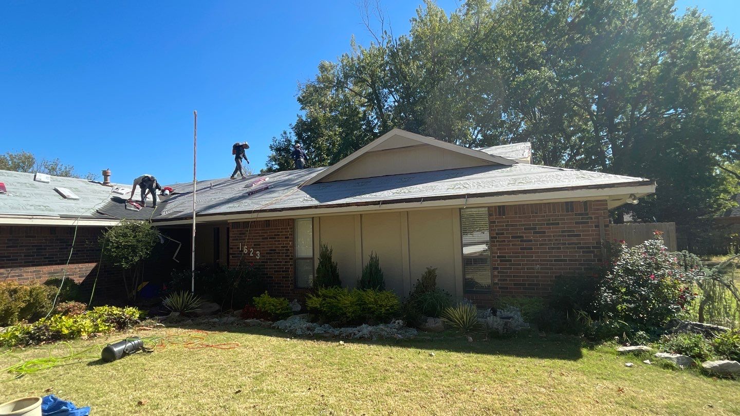 Residential Roofing Installation using GAF Natural Shadow  by A & H Roofing and Contracting