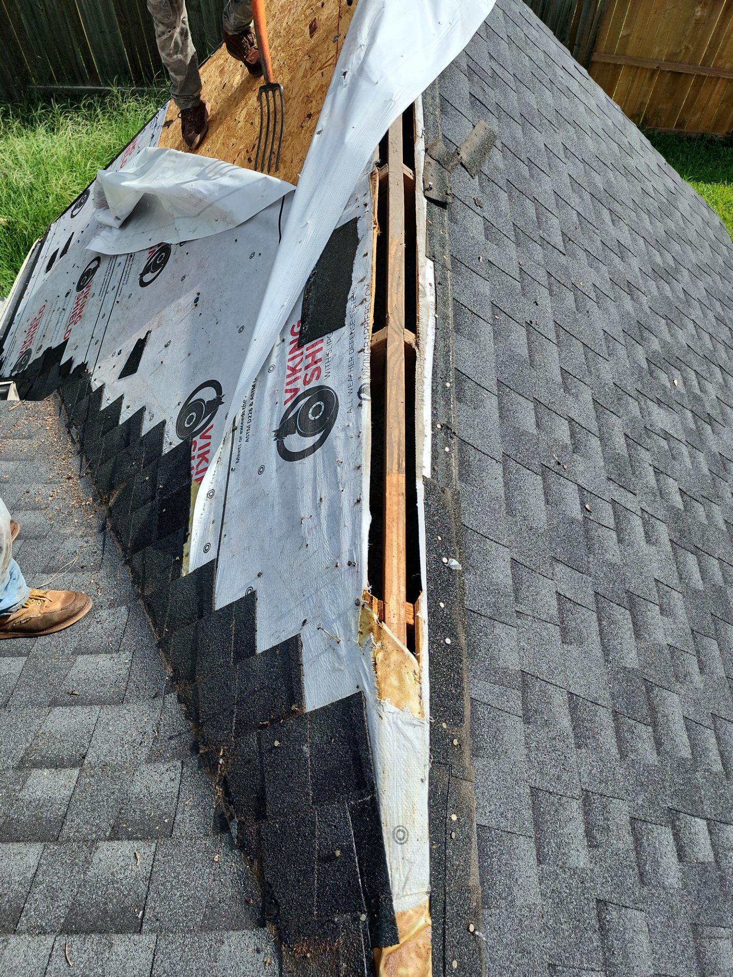 Residential Roofing Repair using Owen's Corning Duration (Lifetime) Shingles by Roof Repair Company