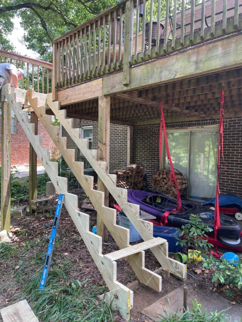 Forest Brook - Staircase by Pillar and Pine