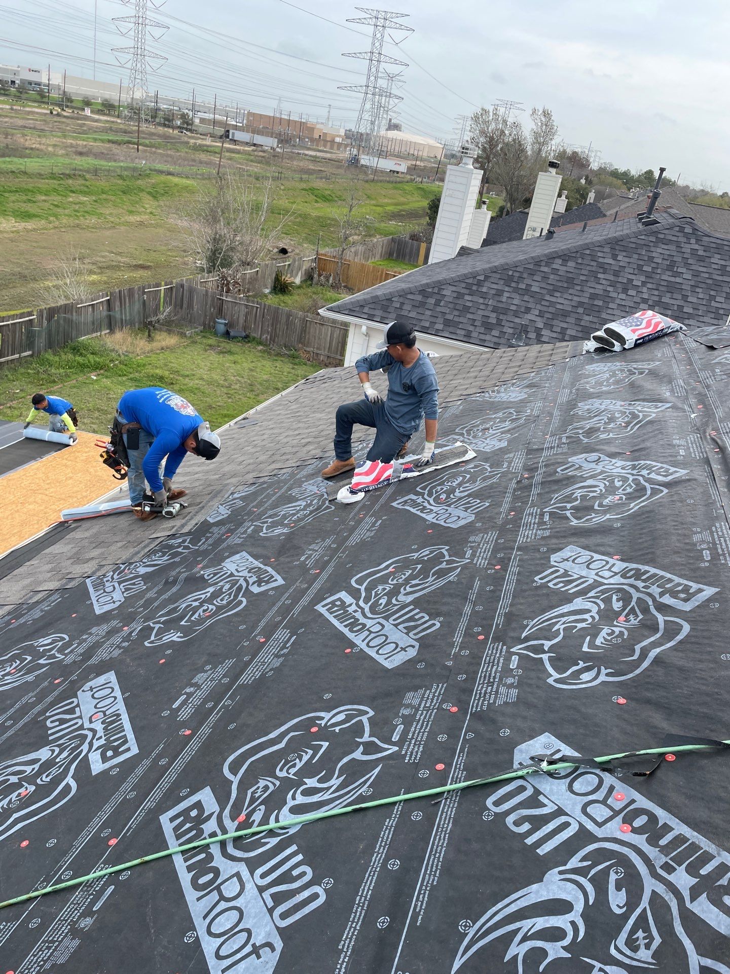 Residential Roofing Installation using Owen's Corning Duration (Lifetime) Shingles by Roof Repair Company