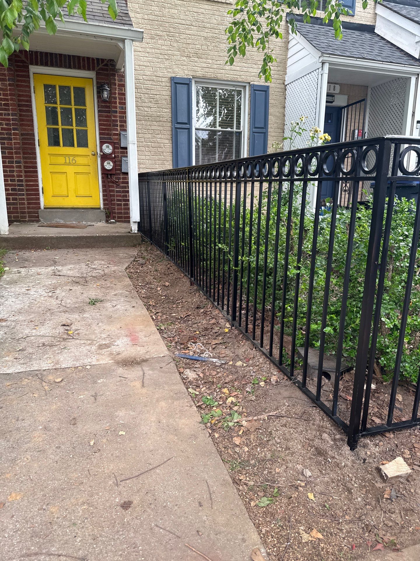 Custom Iron Fencing & Pet-Safe Gate Installation in Washington, DC. by Capitol Iron Works