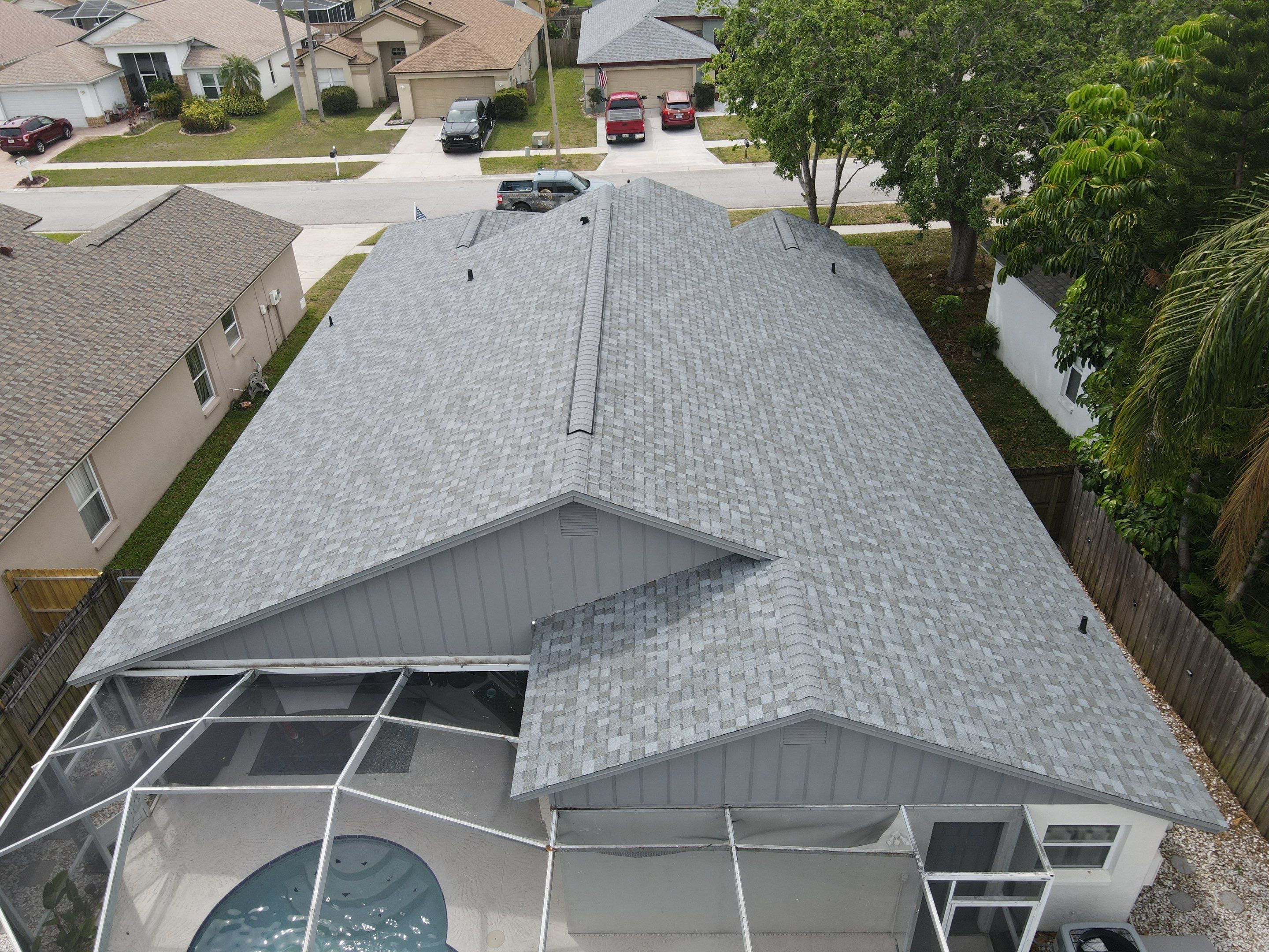 Roof Replacement in Brandon, FL. by Steadfast Roofing 