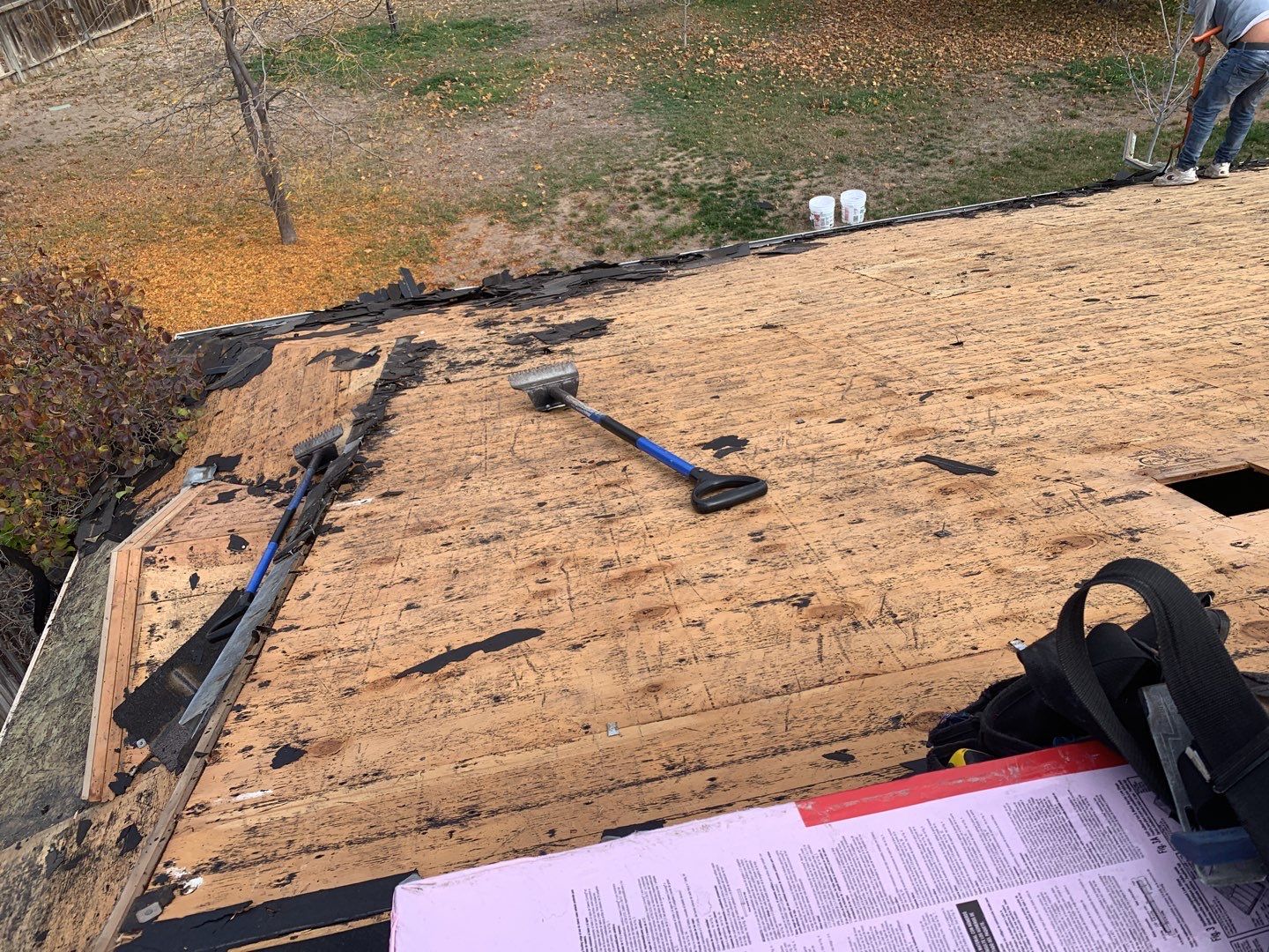 Boise single level low pitched roofing installation using Owens Corning in Teak by ID Roofing LLC