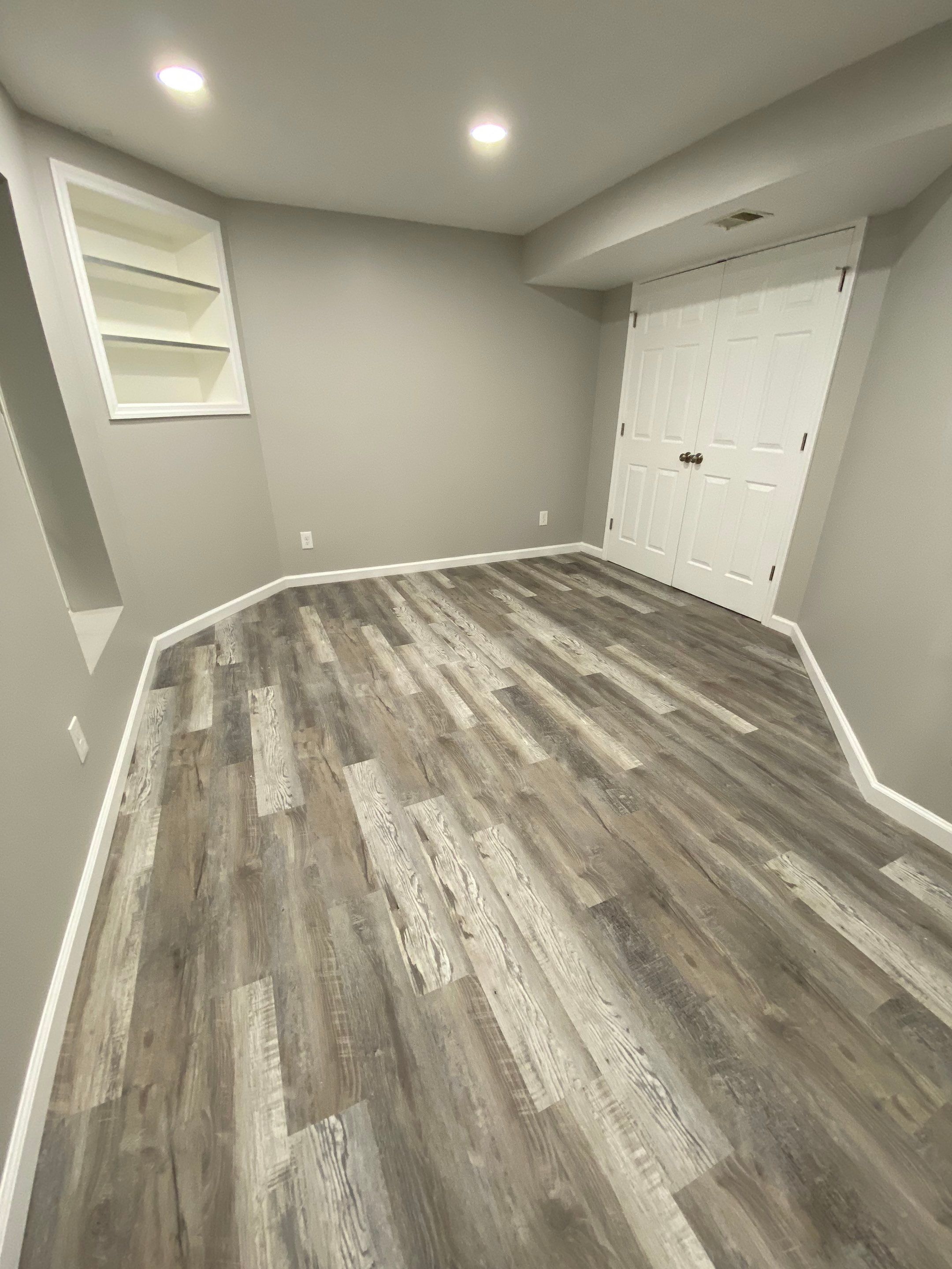 Complete Basement Buildout by The Smet Companies, LLC