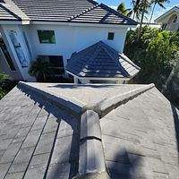 Boral Saxony 900 Charcoal  by Total Roofing System The Metal Roof Experts