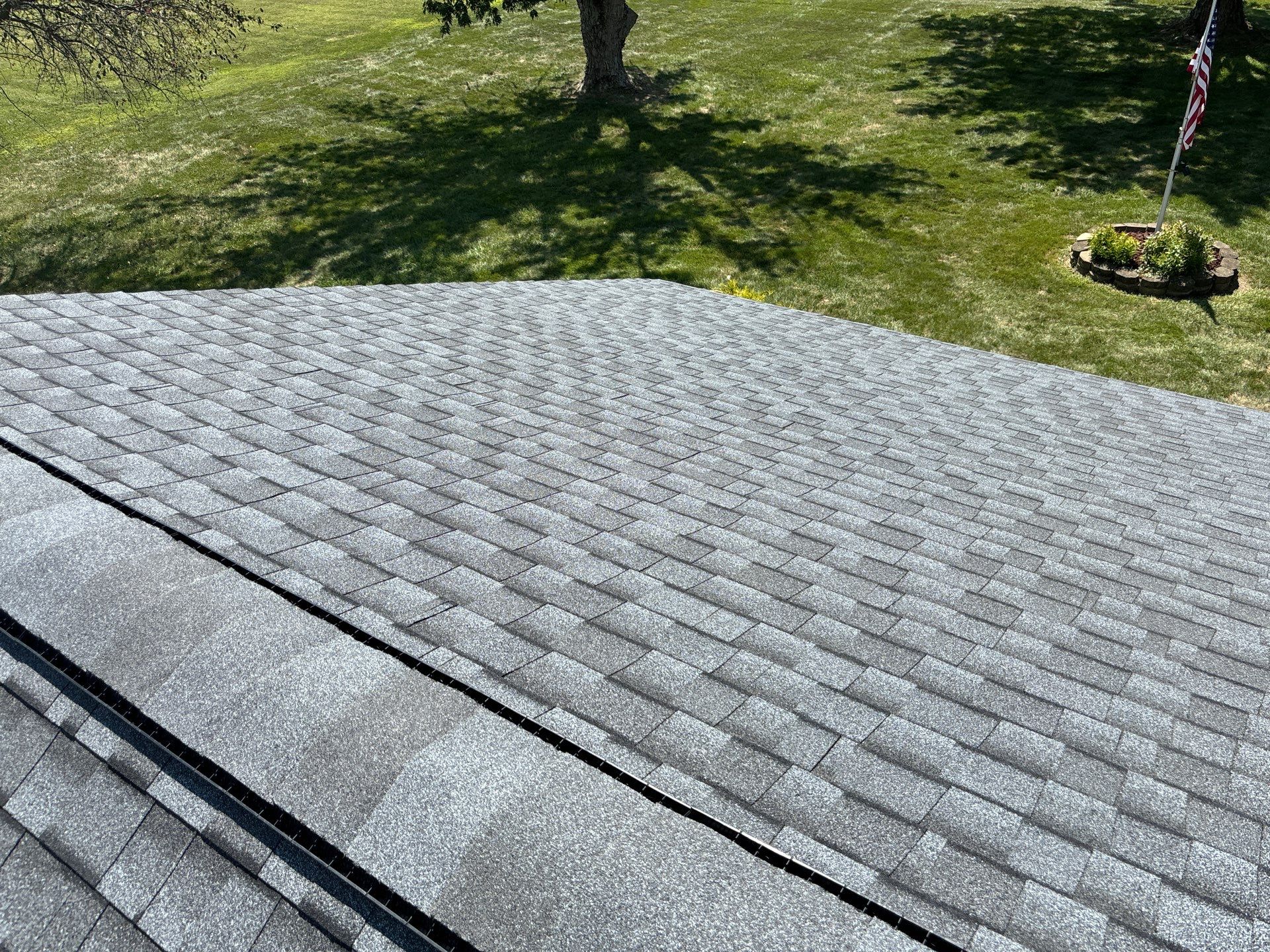 Residential Roofing Installation using Timberline UHDZ Shingles - Pewter Gray by RoofX 