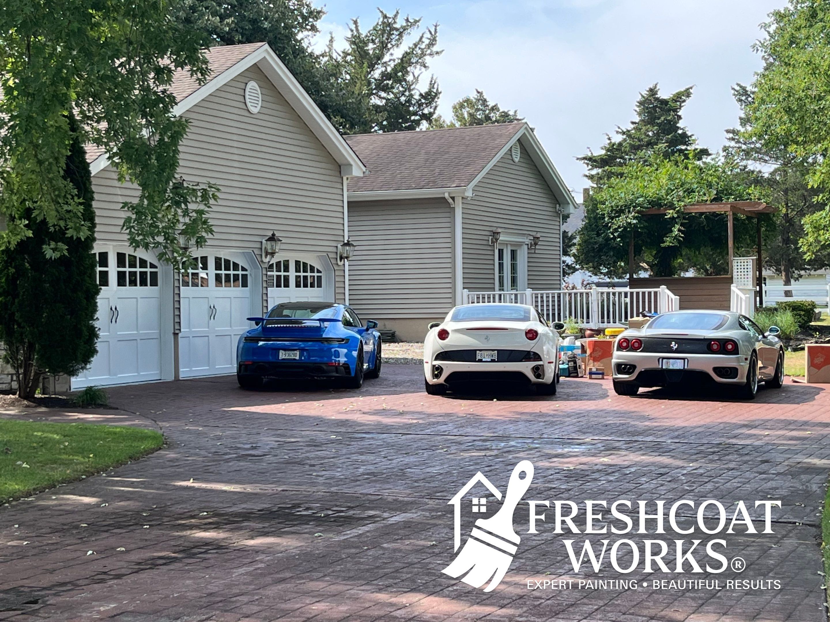 Garage Doors Restoration - Marmora by Fresh Coat Works LLC