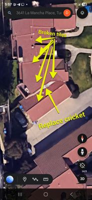 Tile Roof repair