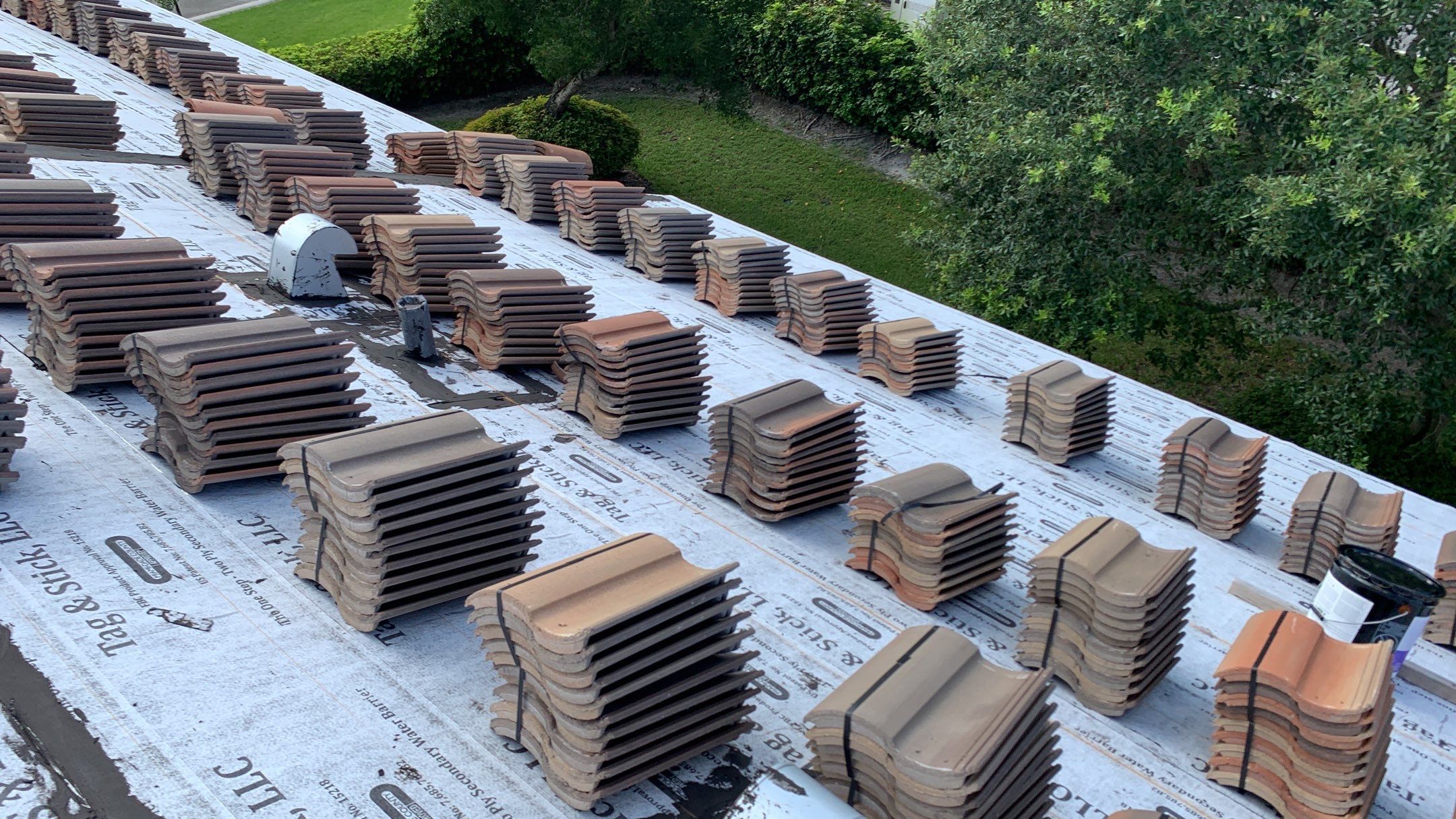 Residential Roofing Installation using Eagle Roofing Tile by BLUES BROTHERS ROOFING