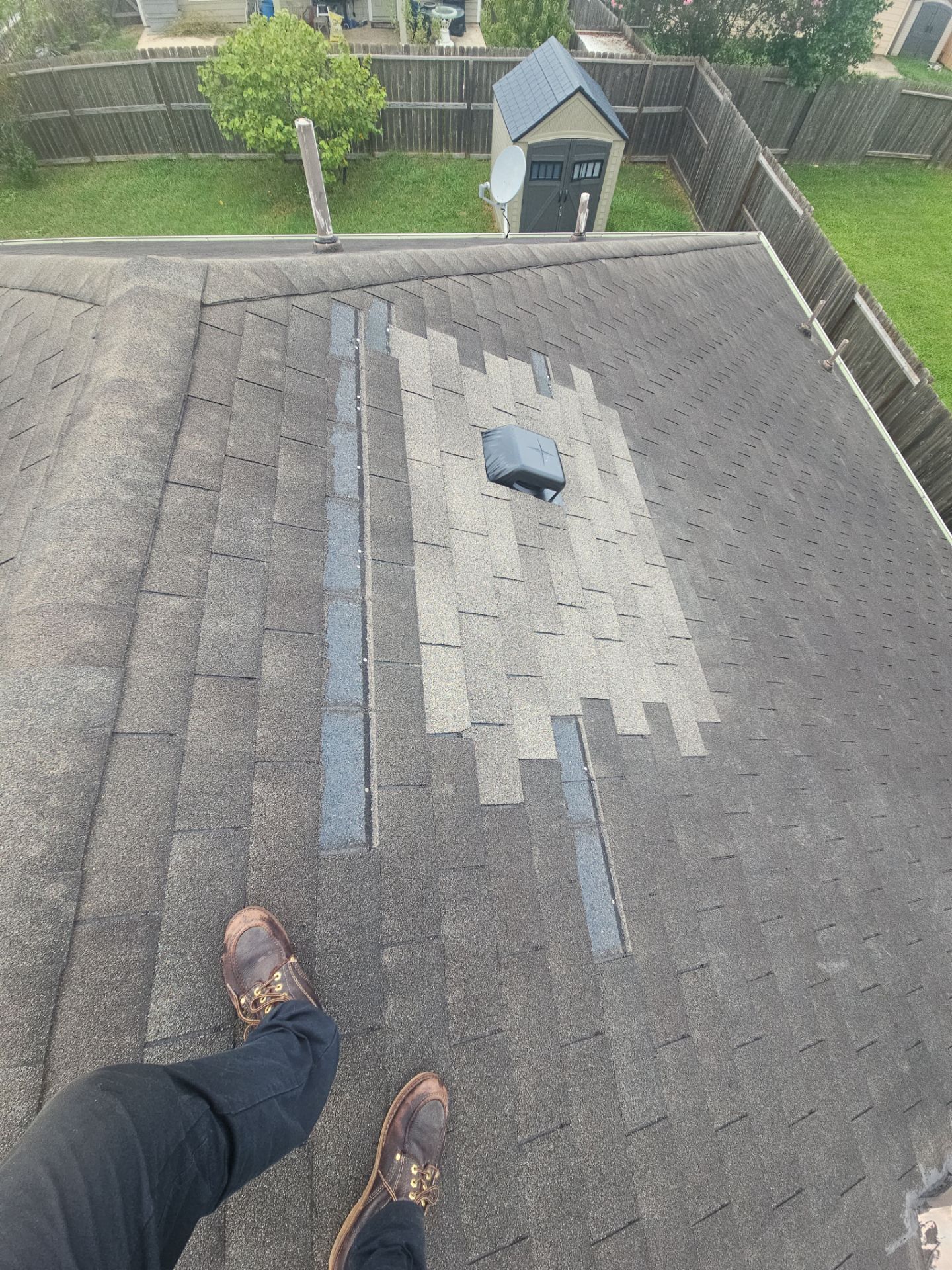 Residential Roofing Repair using Owen's Corning Duration (Lifetime) Shingles by Roof Repair Company