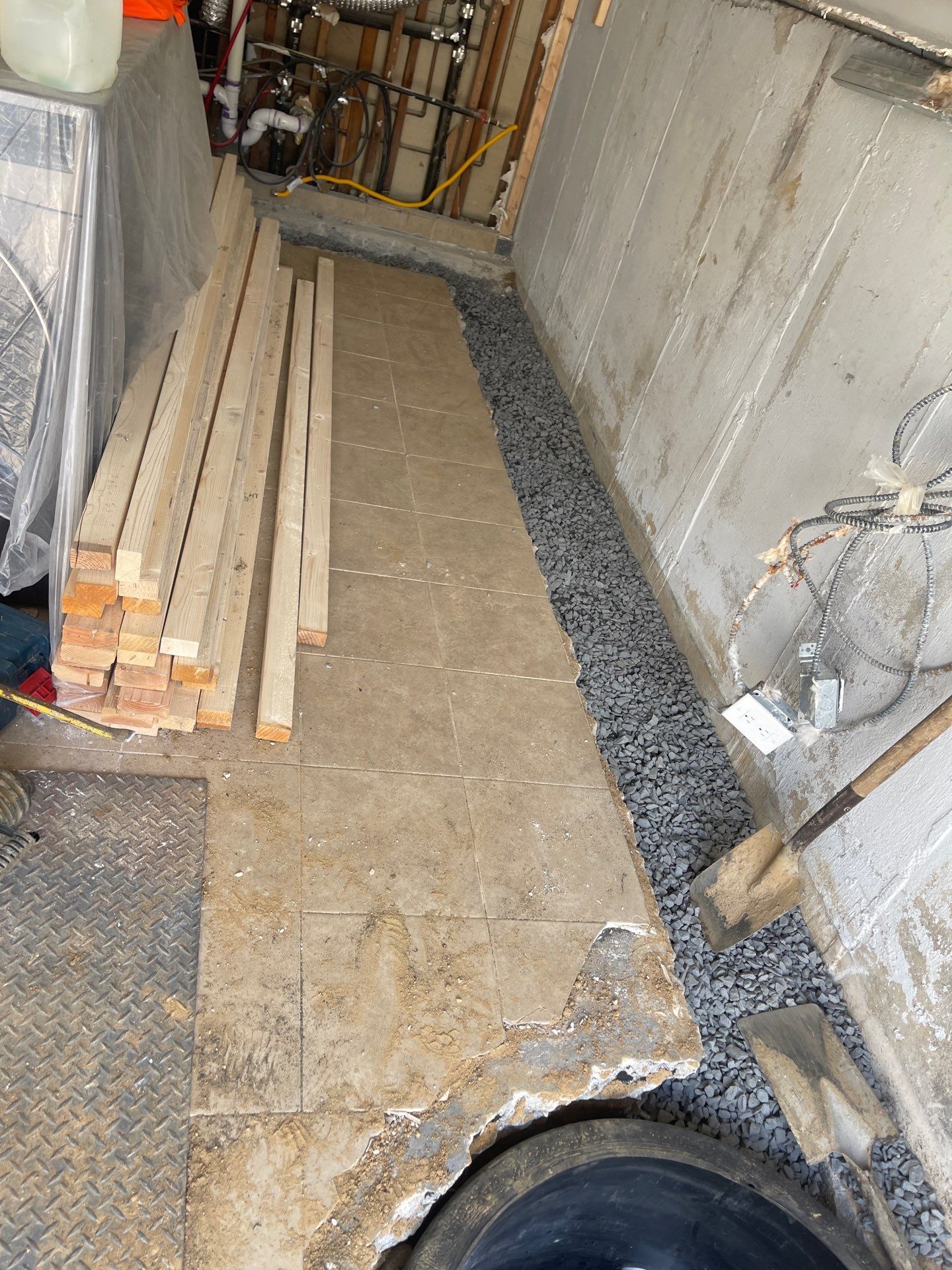 217th St, Flushing by A.M. Shield Waterproofing, Corp.