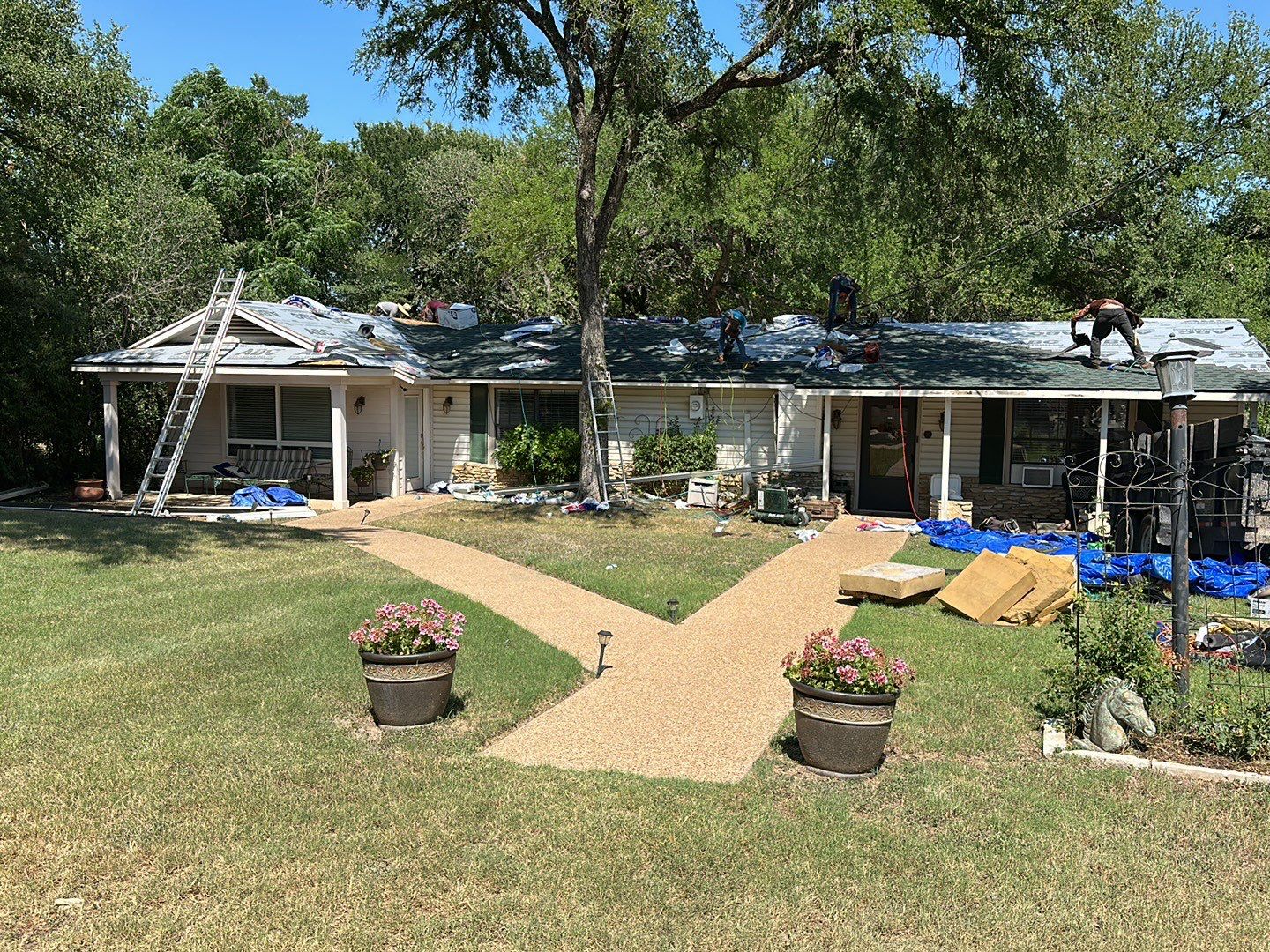 Residential Roof Replacement using GAF shingles by Elite Roofing LLC