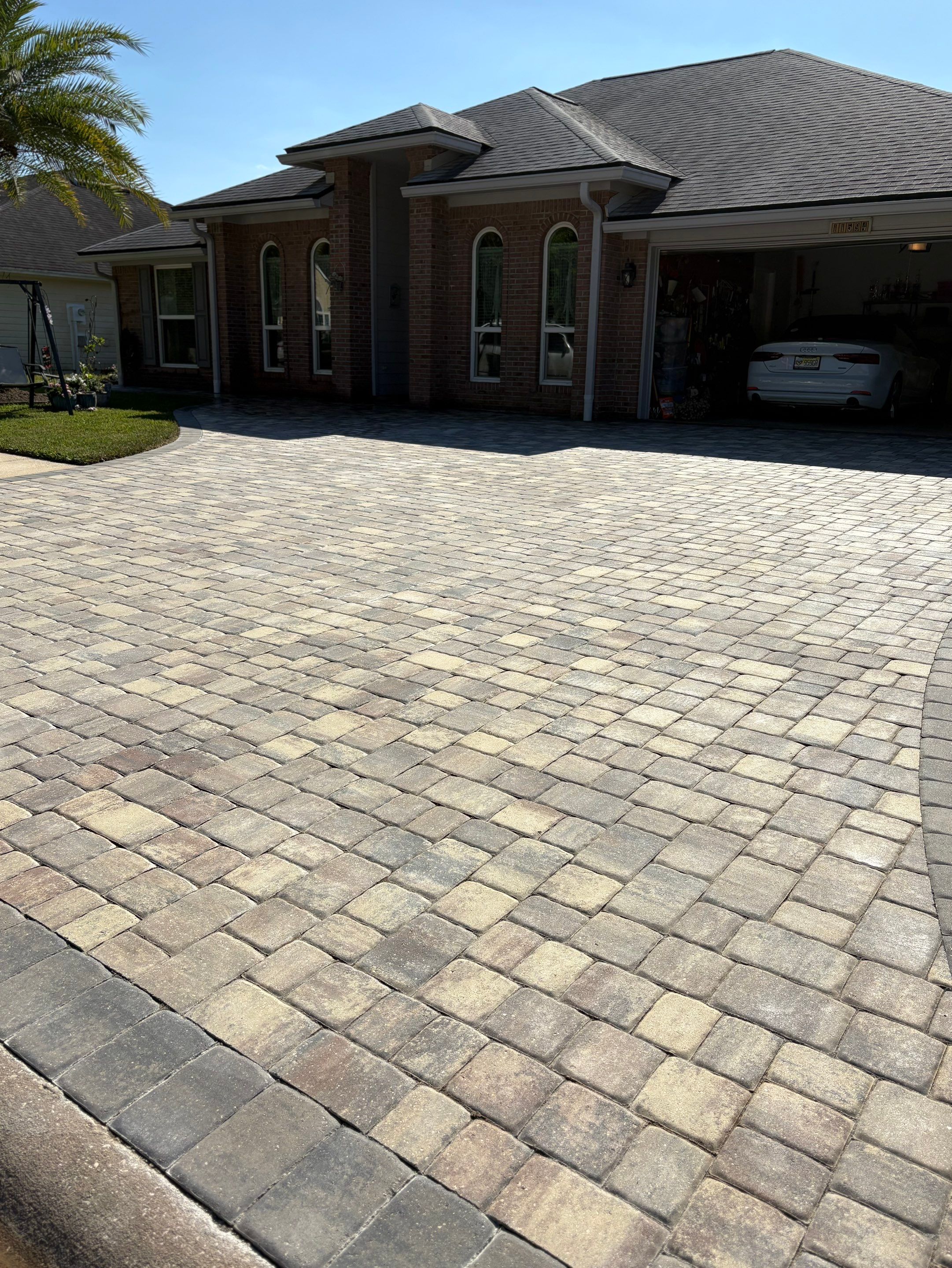 Pavers using Concrete Sealant by DuraSeal