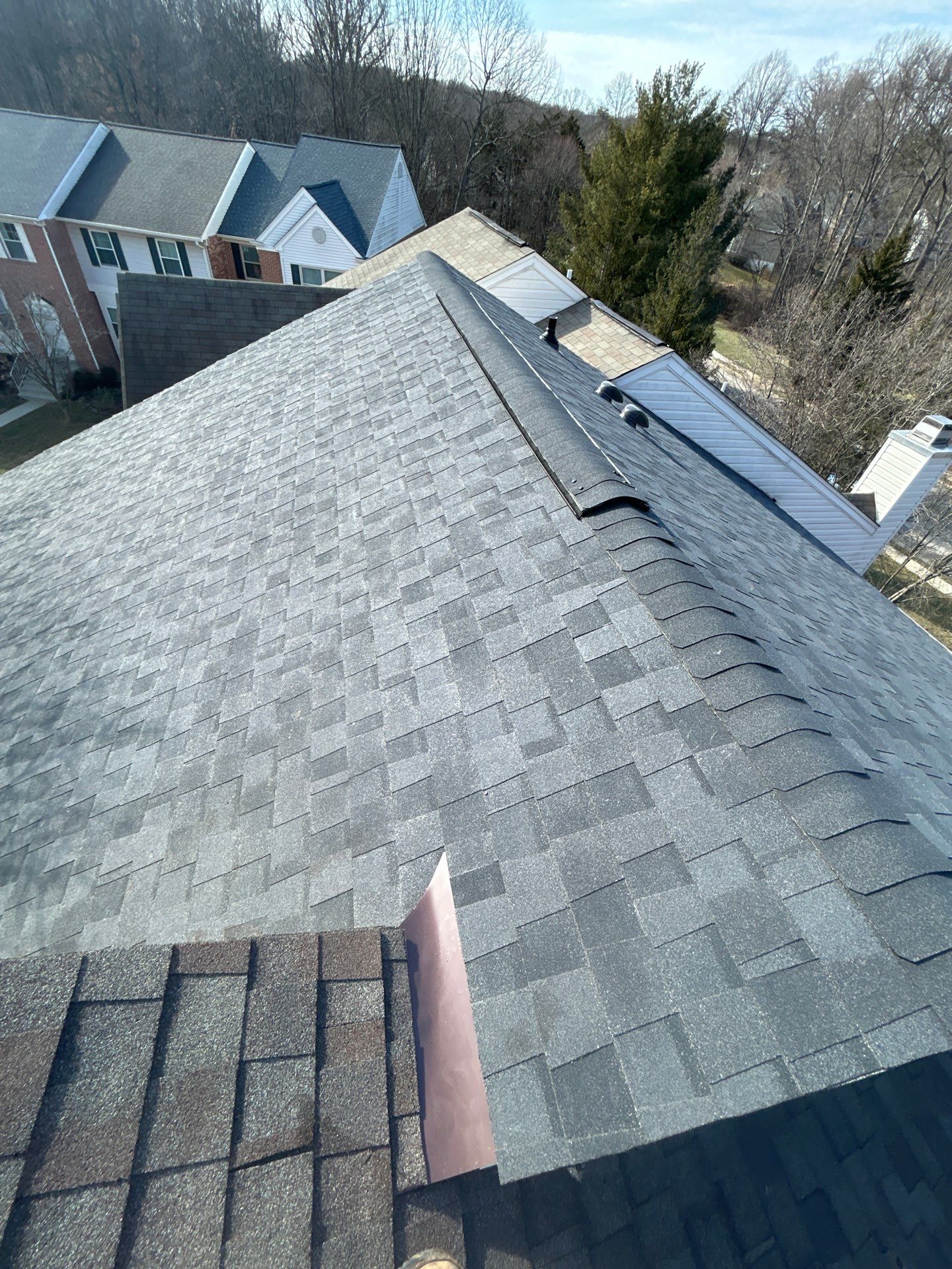 Burke: Residential Roof Replacement with CertainTeed Landmark Pro in Max Def Moire Black by RM Banning, Inc.