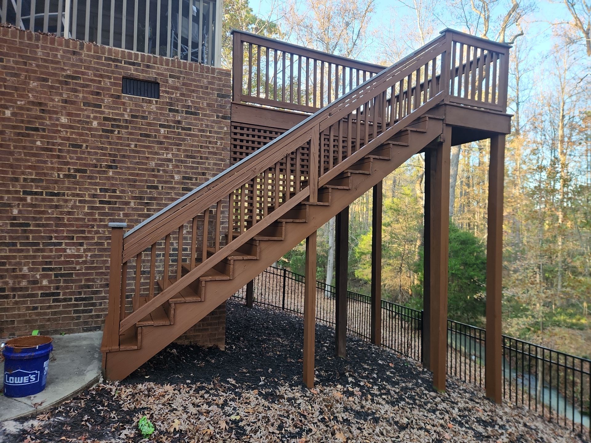 Wood Deck using Wood Stain by DuraSeal