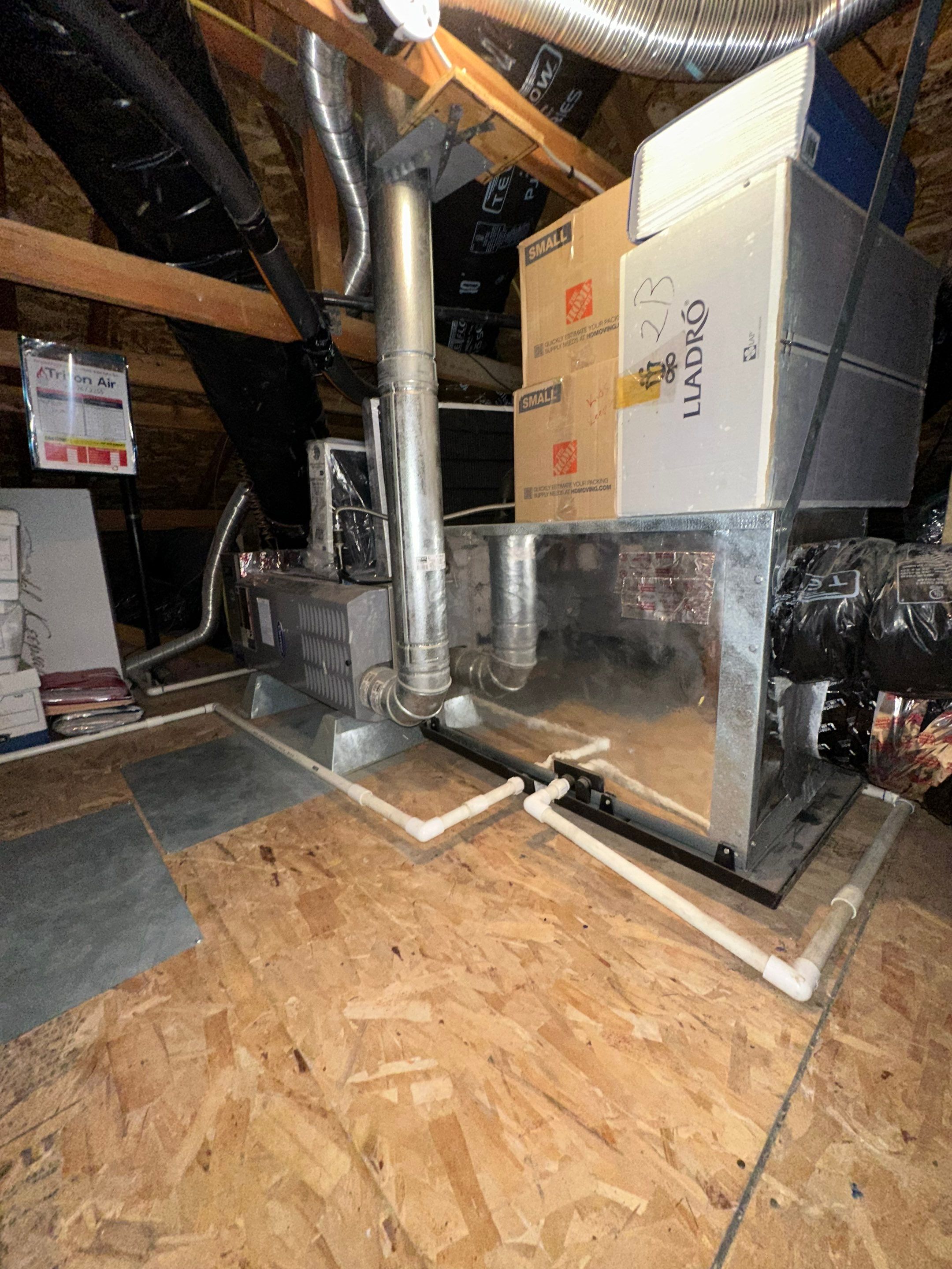 Furnace & Air Conditioning Install in San Clemente by Big Wave Heating & Air Conditioning 