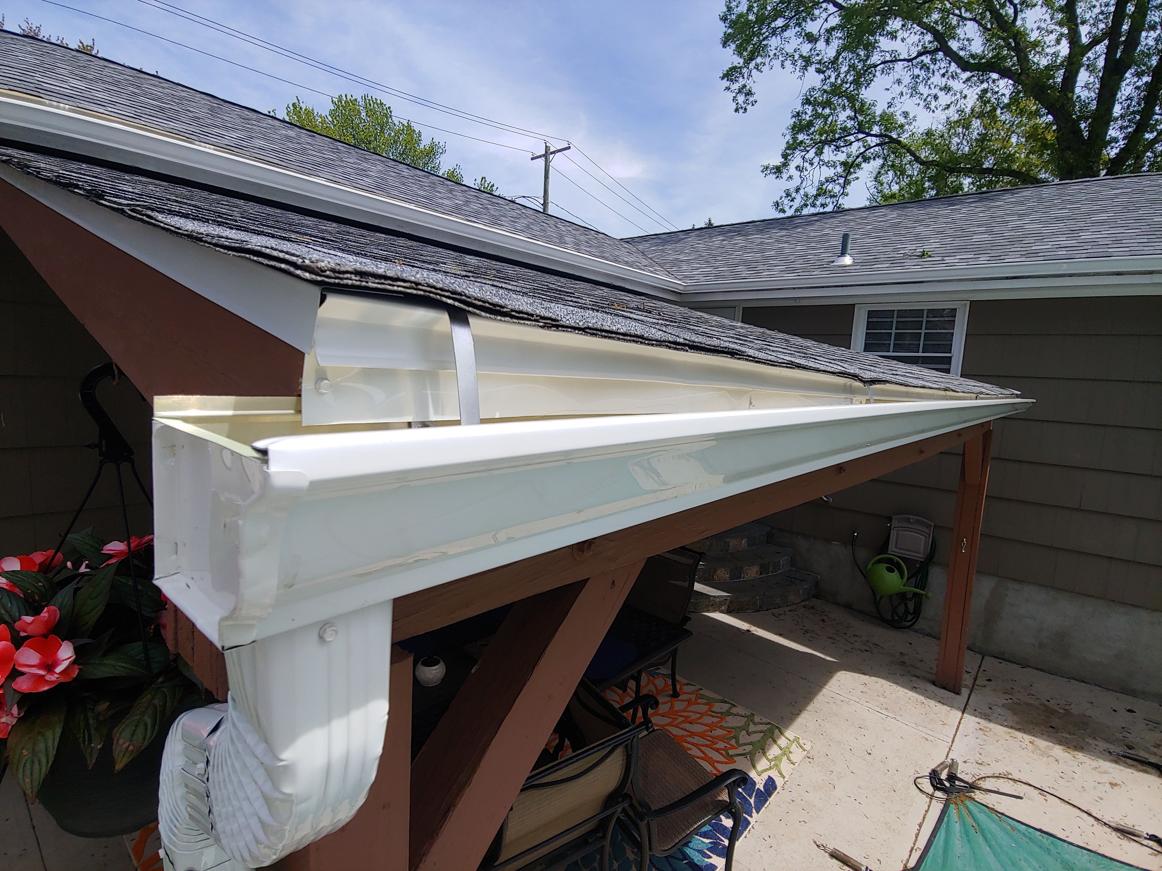 Residential Roofing Installation using Owens Corning Duration Slatestone Gray by A Plus Exterior