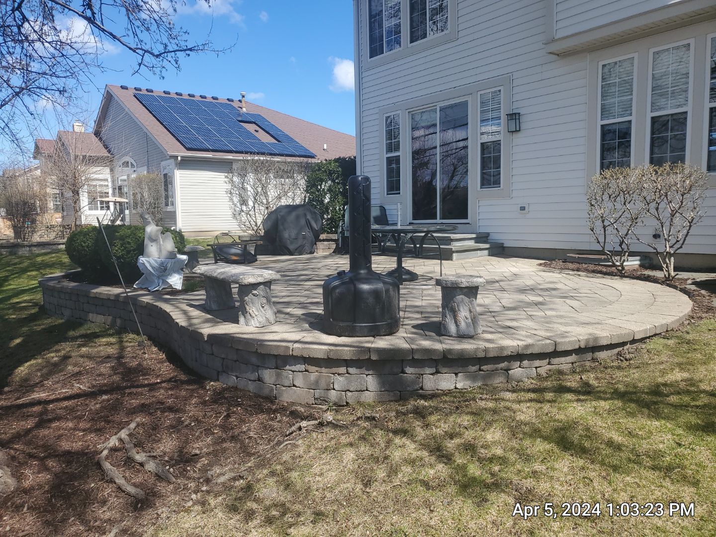 Brick paver clean, sand and seal.  using Surebond SB-1300 by Northern Power Washing LLC.