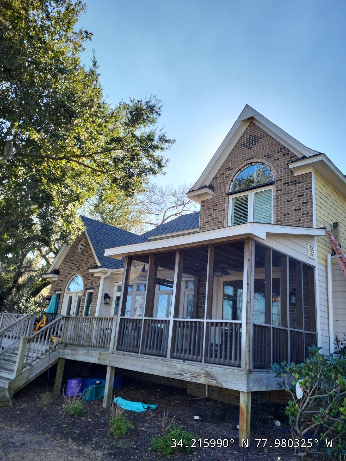 Insurance Claim Storm Damage Restoration with Skylight Replacement in Leland, NC by RGR Construction and Roofing, LLC