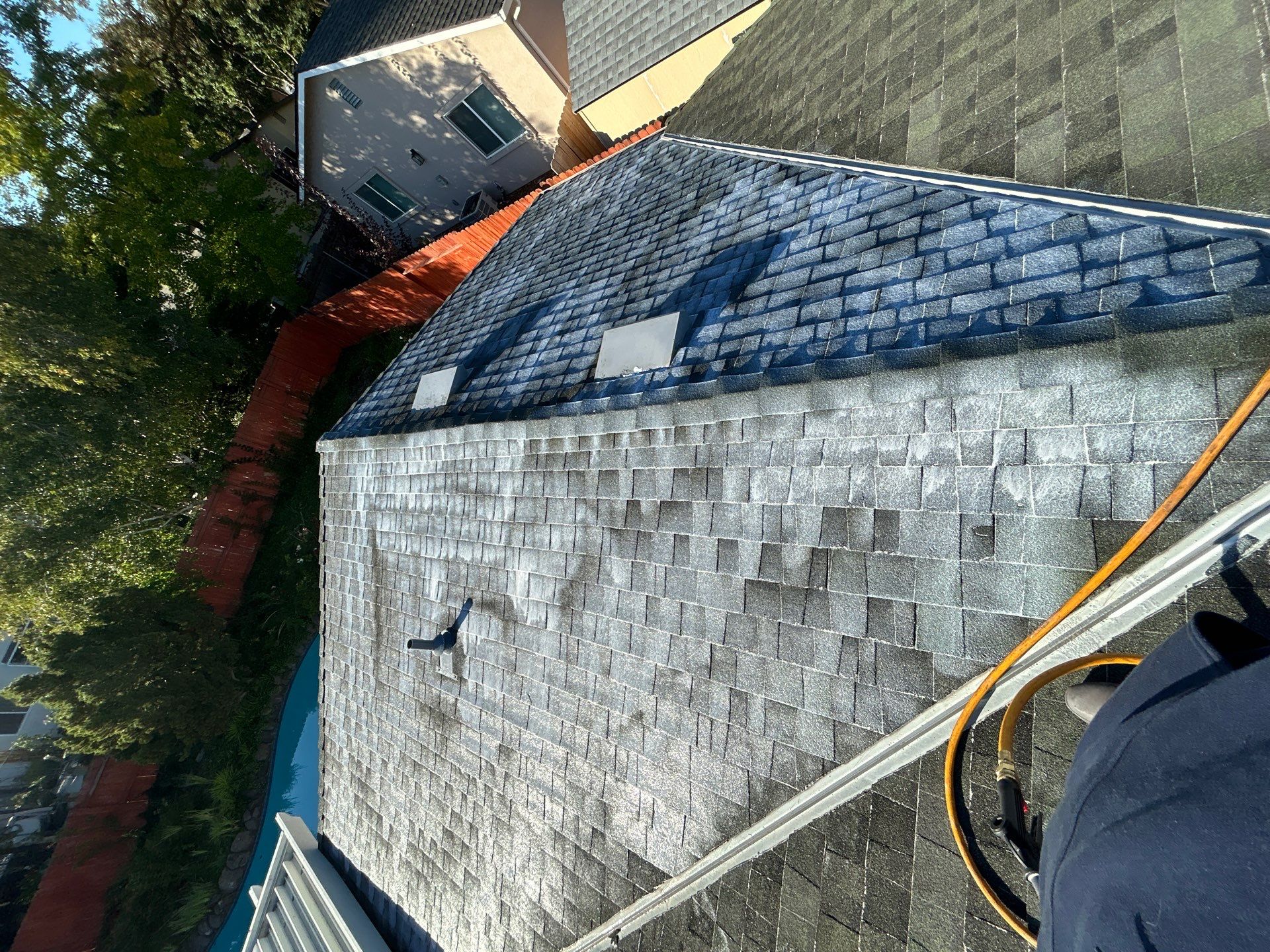 Roof Rejuvenation using Roof Maxx Treatment by Roof Maxx of Folsom