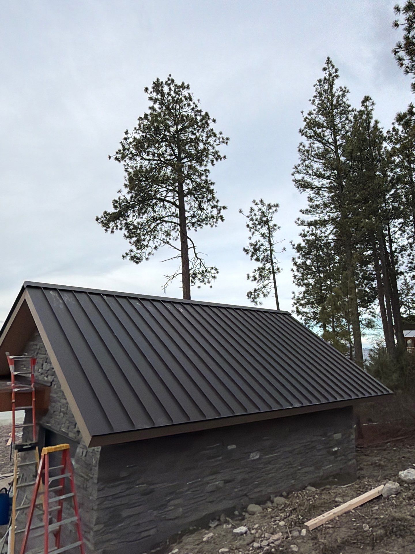 CMG ULG Mechanical Lock Standing Seam - Dark Bronze by Montana Roofing Solutions