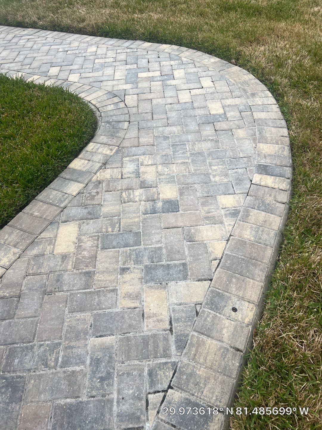 Pavers using Concrete Sealant by DuraSeal