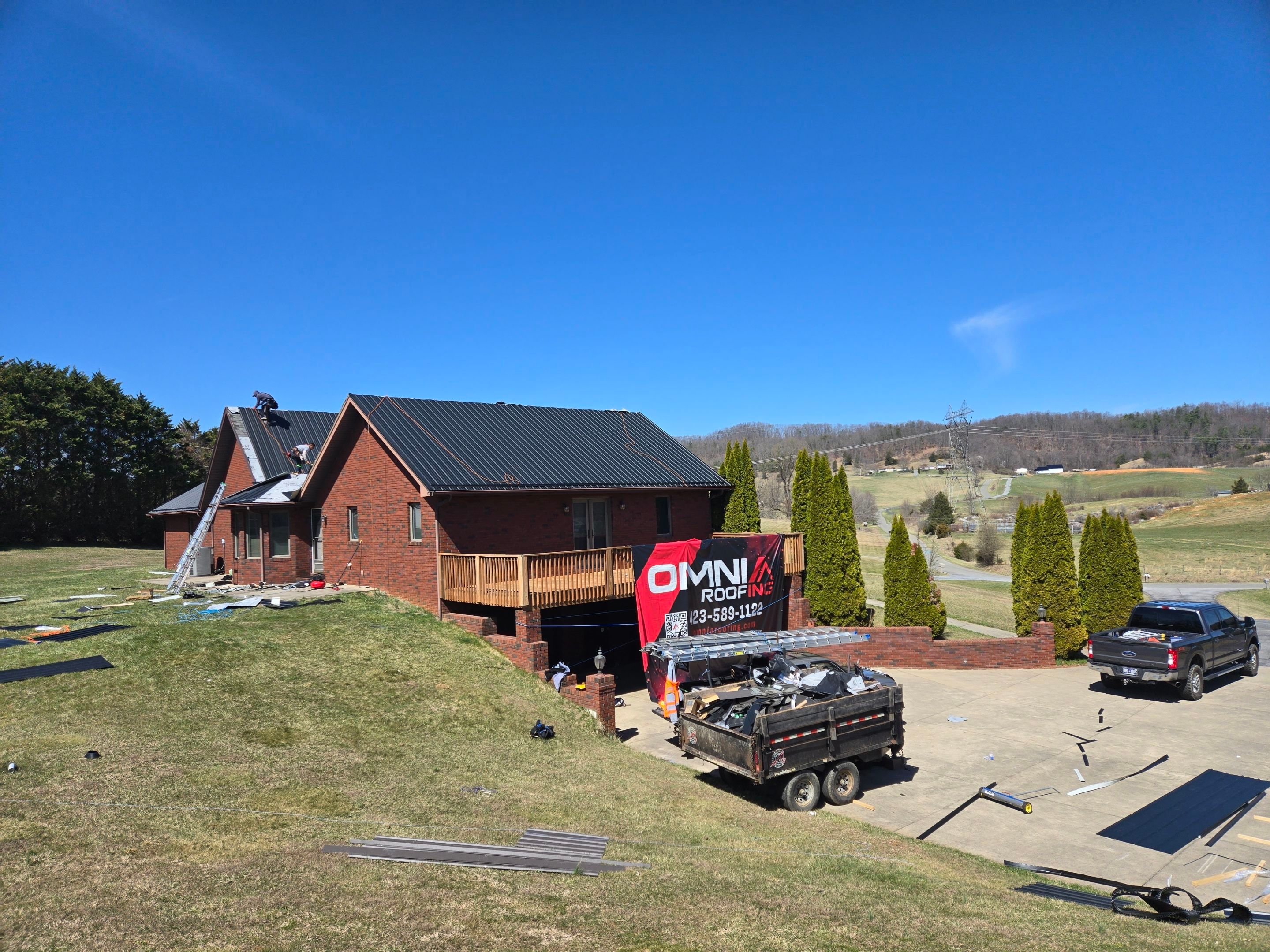 Black Frost 26 Gauge by Omnia Roofing