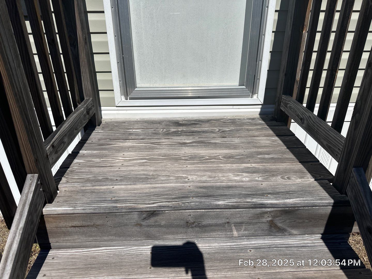 Weathered Deck using Wood Sealant by DuraSeal