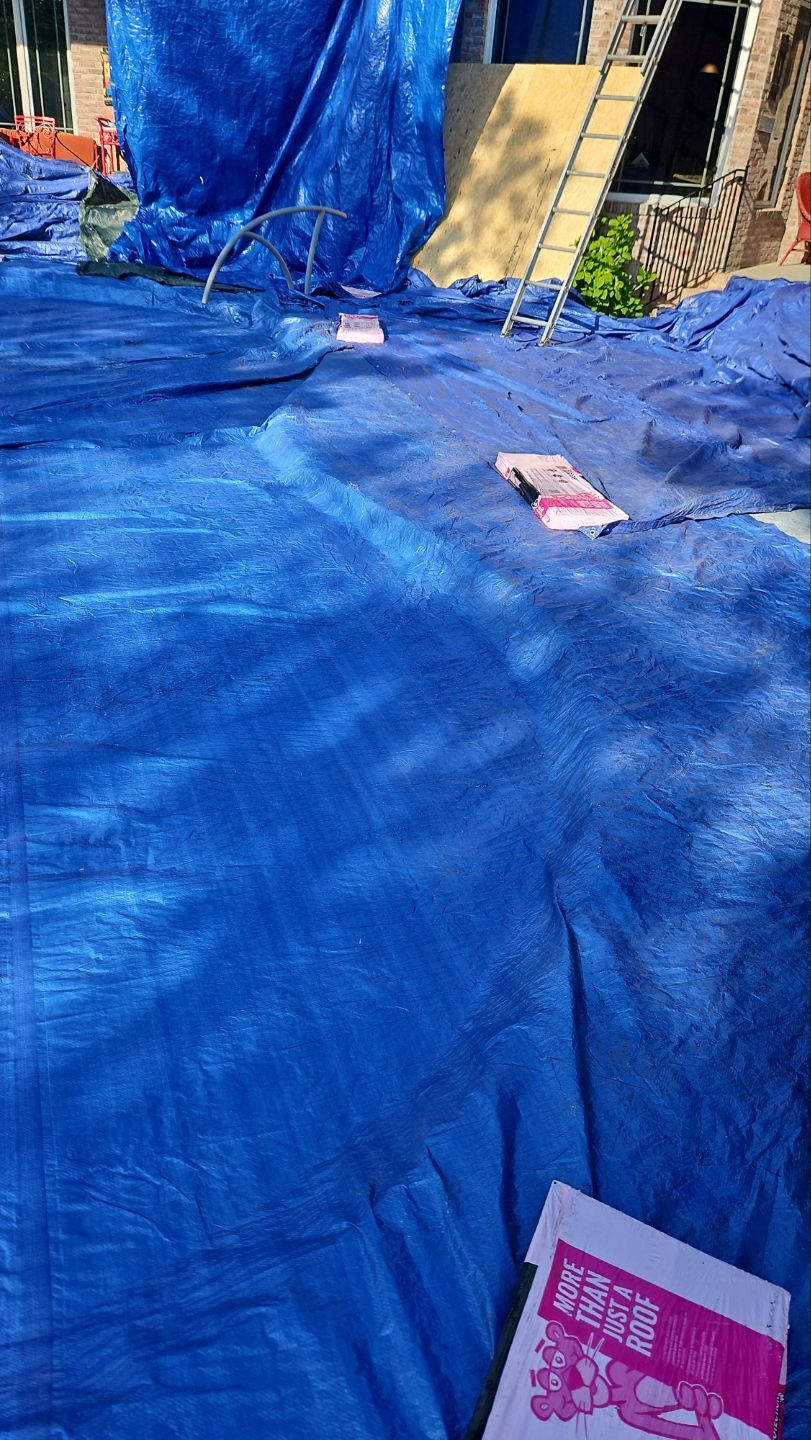 Residential Roofing Installation using Owens Corning Duration Midnight Plum by Indigo State Roofing