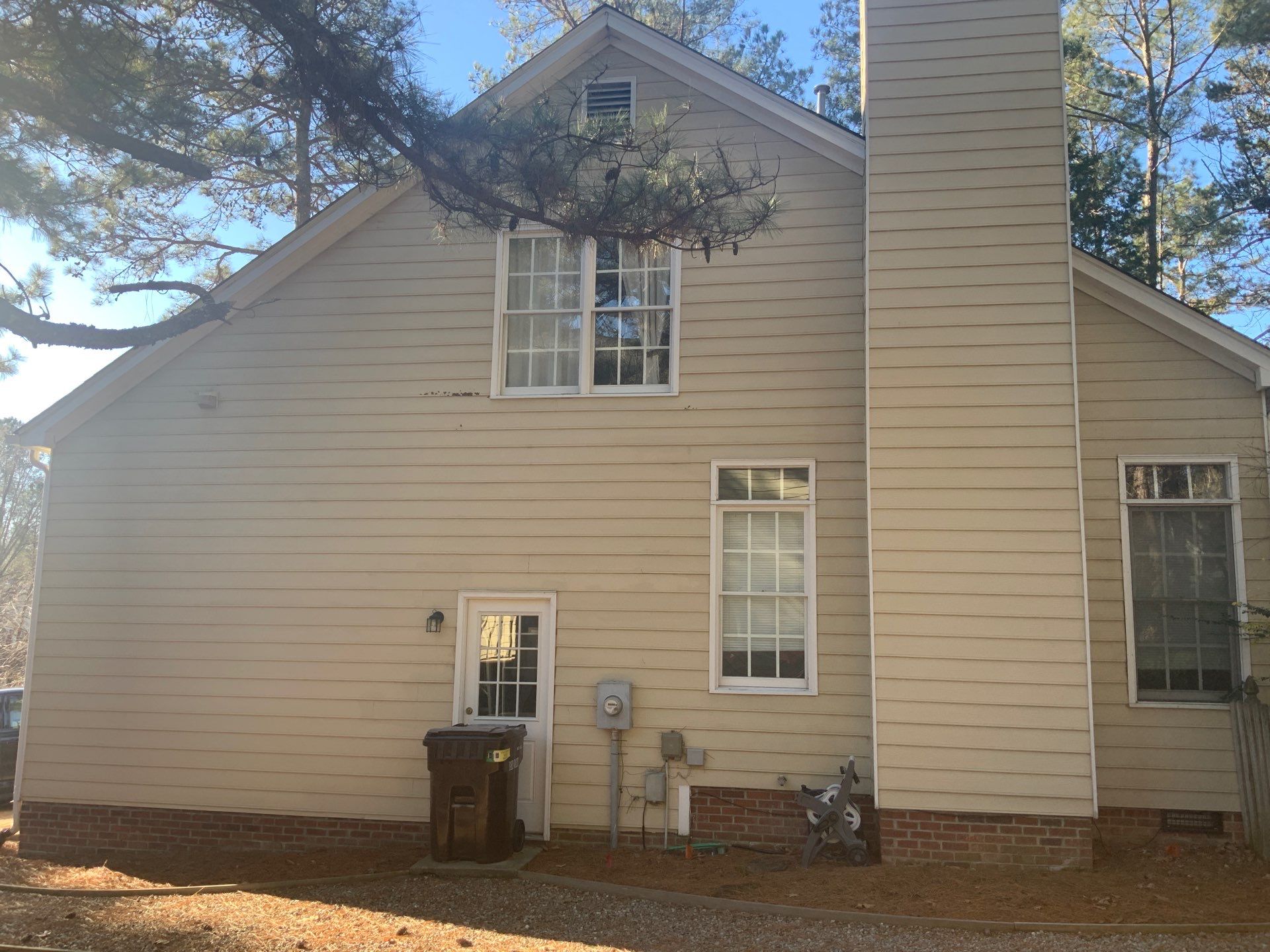 Exterior paint and siding replacement by GonzalezPainters & Contractors Inc 