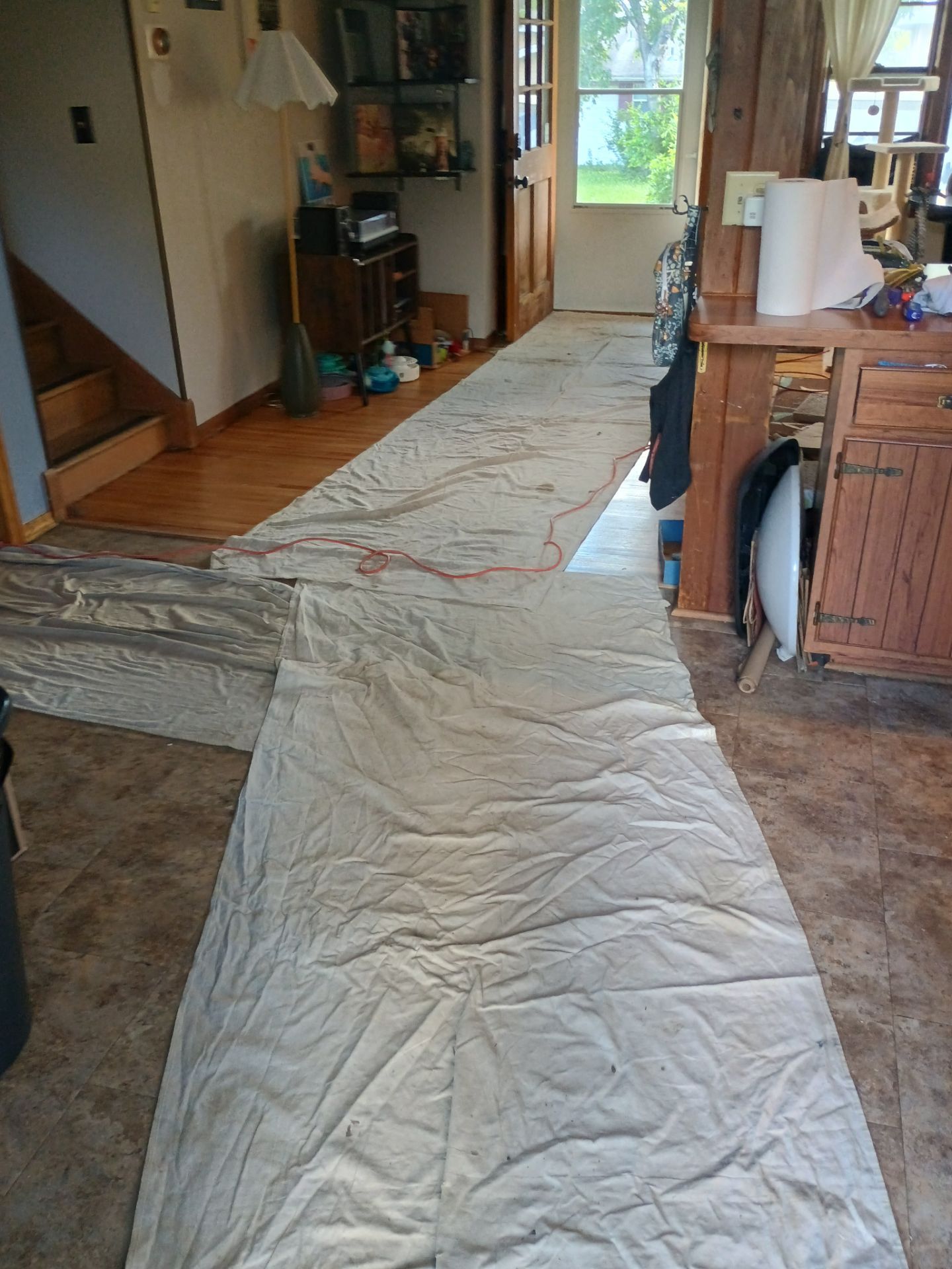 Interior Drain Tile Installation near Columbia Heights, MN by Waterproofing Northeast