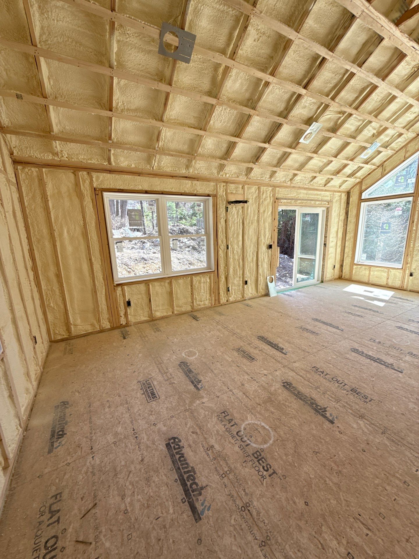 Spacious 625 sf Home Addition with Office, Bath, and Laundry by Chagnon Building & Remodeling LLC